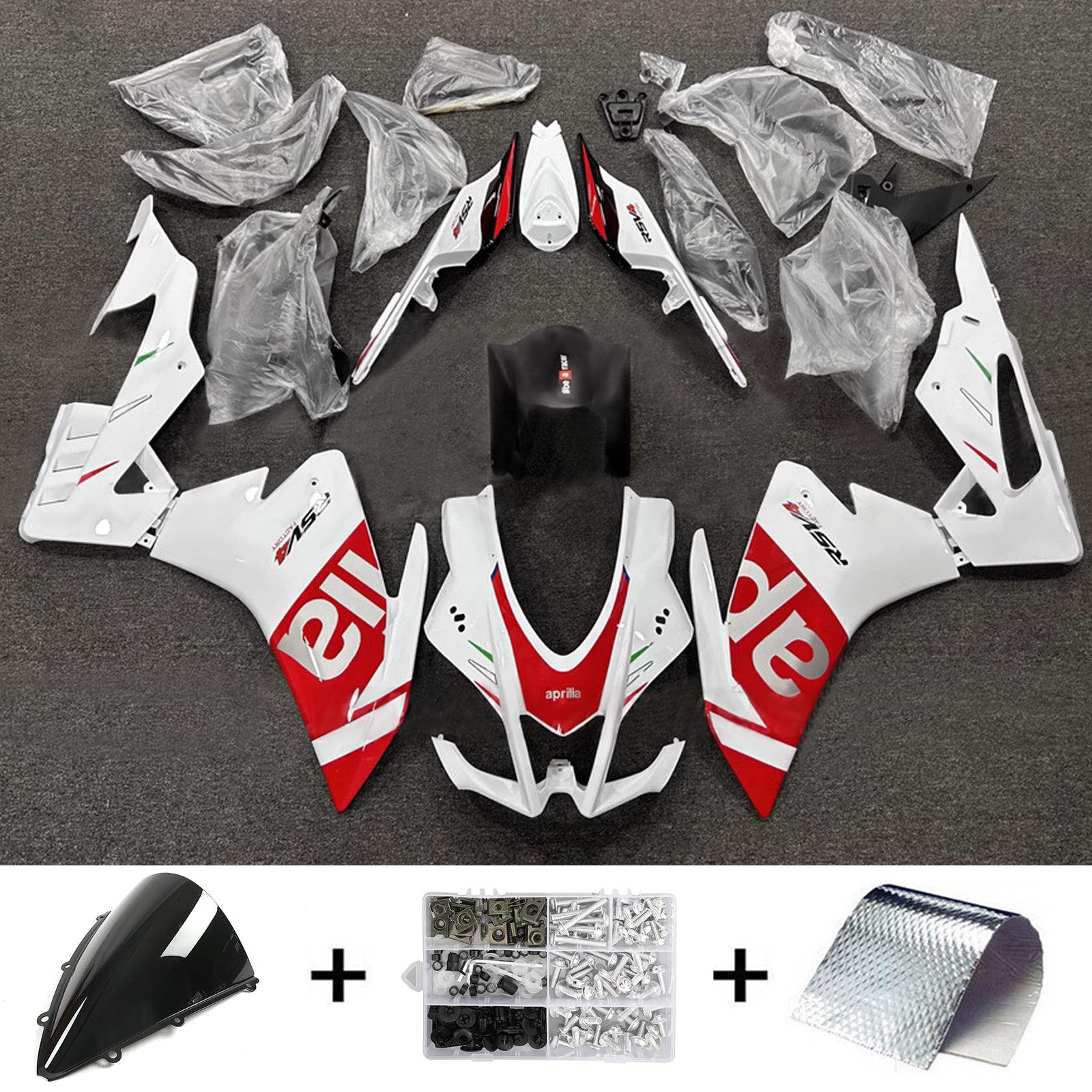 2016-2020 Aprilia RSV4 1000 Injection Fairing Kit Bodywork Plastic