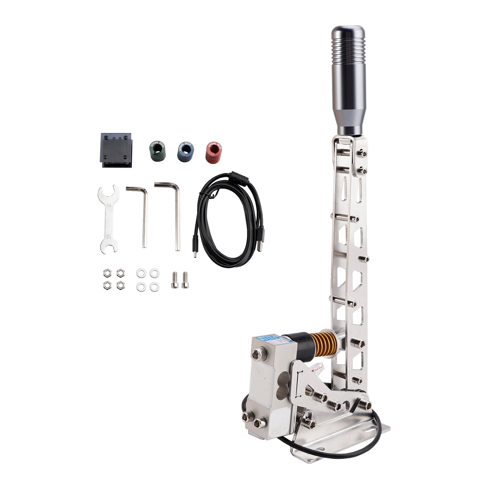 SIM USB Handbrake PC 64bit 200KG Load Cell Racing Games For Logitech G29/G27/G25