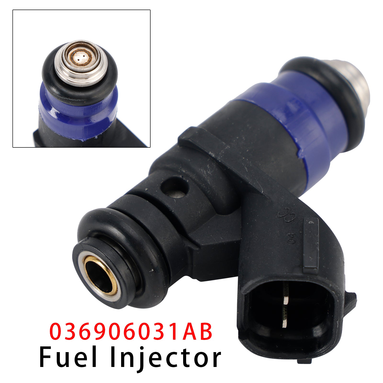 1Pcs Fuel Injector For VW Polo Skoda Fabia I Seat Ibiza III 1.4 16V 036906031AB