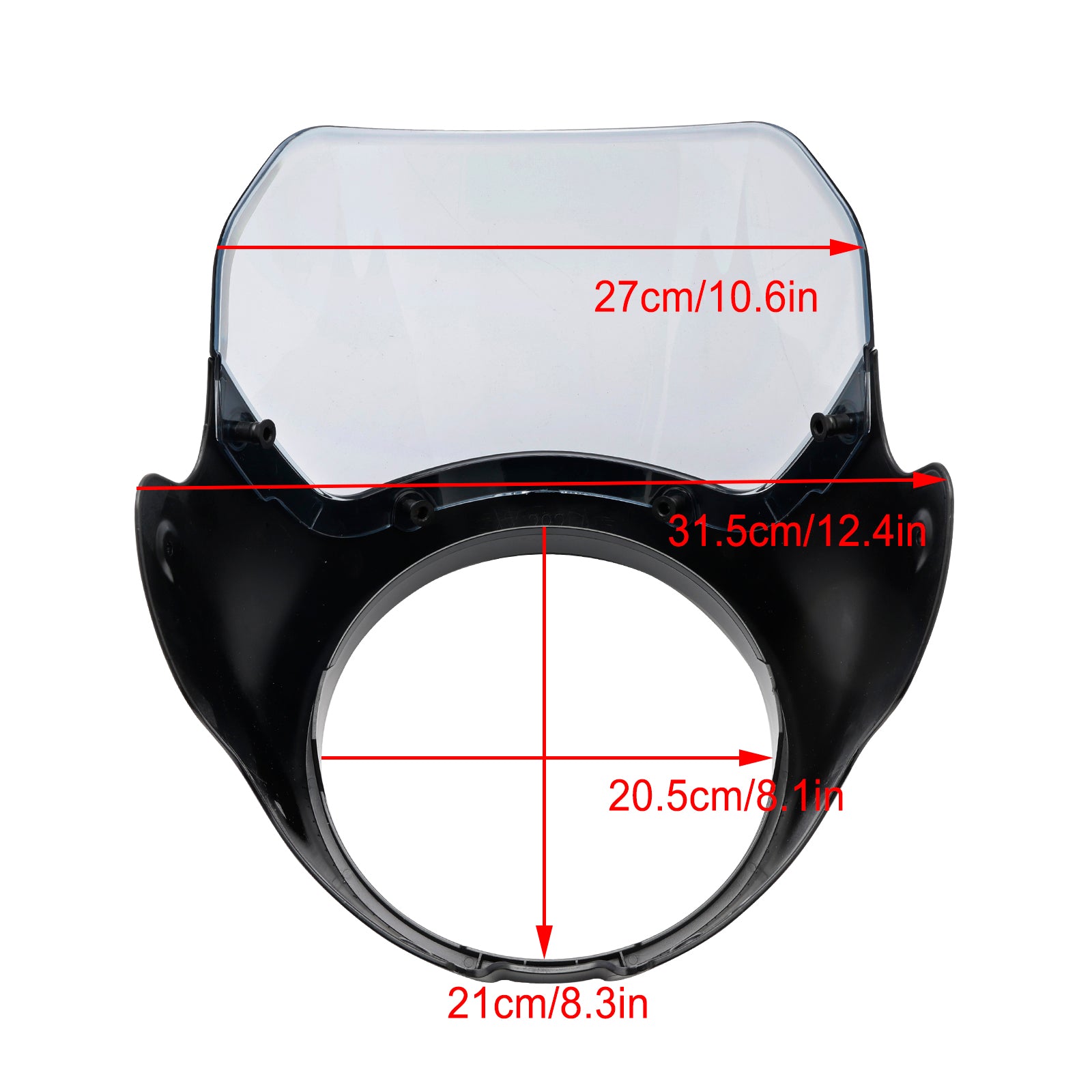 2023-2024 Honda GB350 GB350S vindrutan vindruta strålkastare