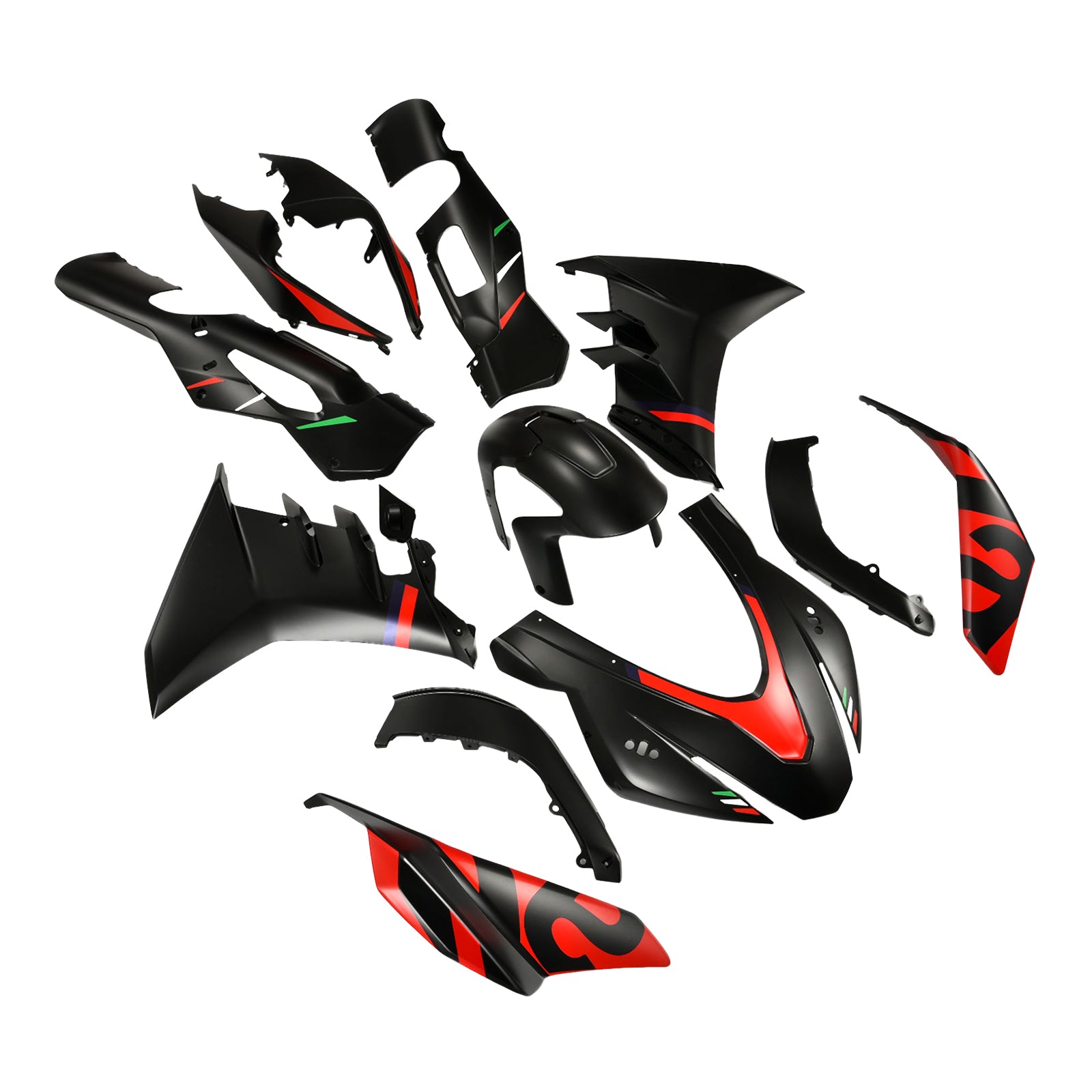 Injeção ABS Kit de carenagem de plástico de plástico para Aprilia RSV4 2021-2024