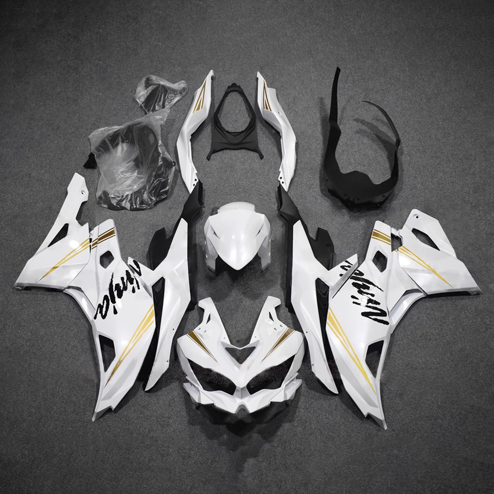 Injection Fairing Kit fit For Kawasaki Ninja ZX-25R ZX-4R ZX-4RR 2019-2025