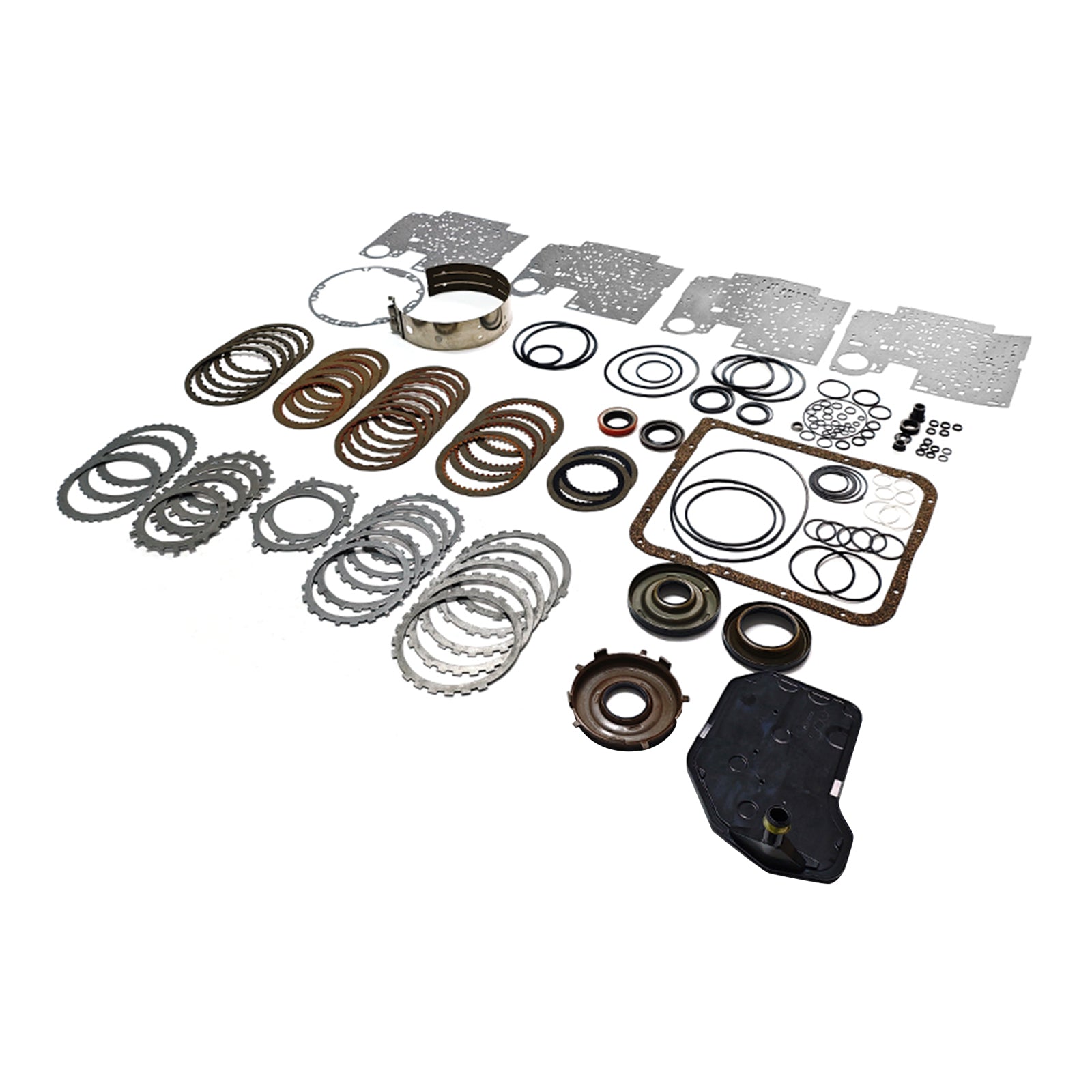 2004 & Kit de reconstrução Super Master de transmissão GM 4L60E com aços & Pistões