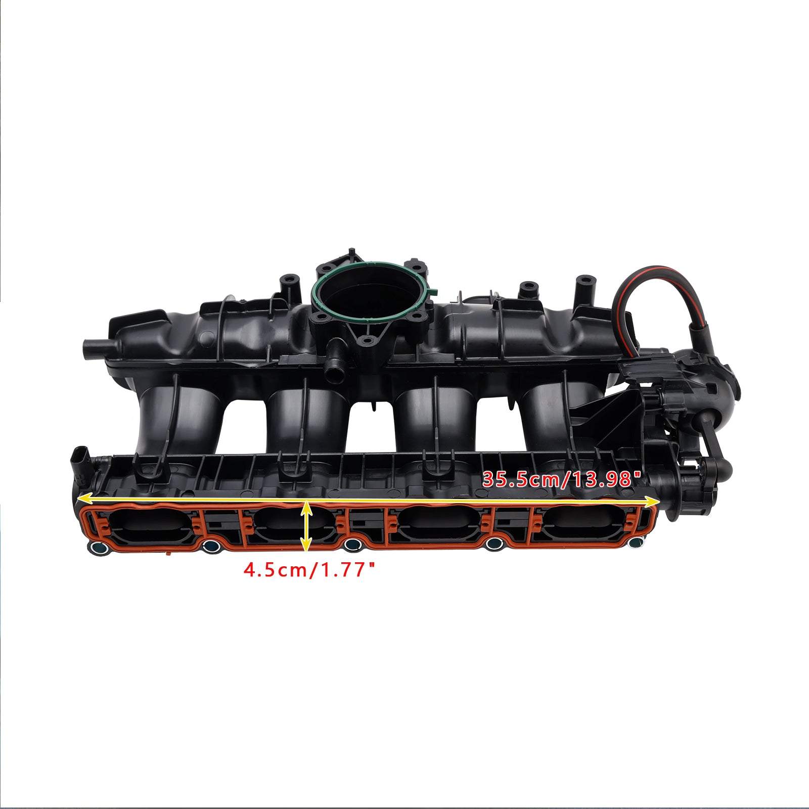 2008-2013 Volkswagen Jetta CBFA o CCTA motor Entrada de aire Colector de admisión 06J133201BD