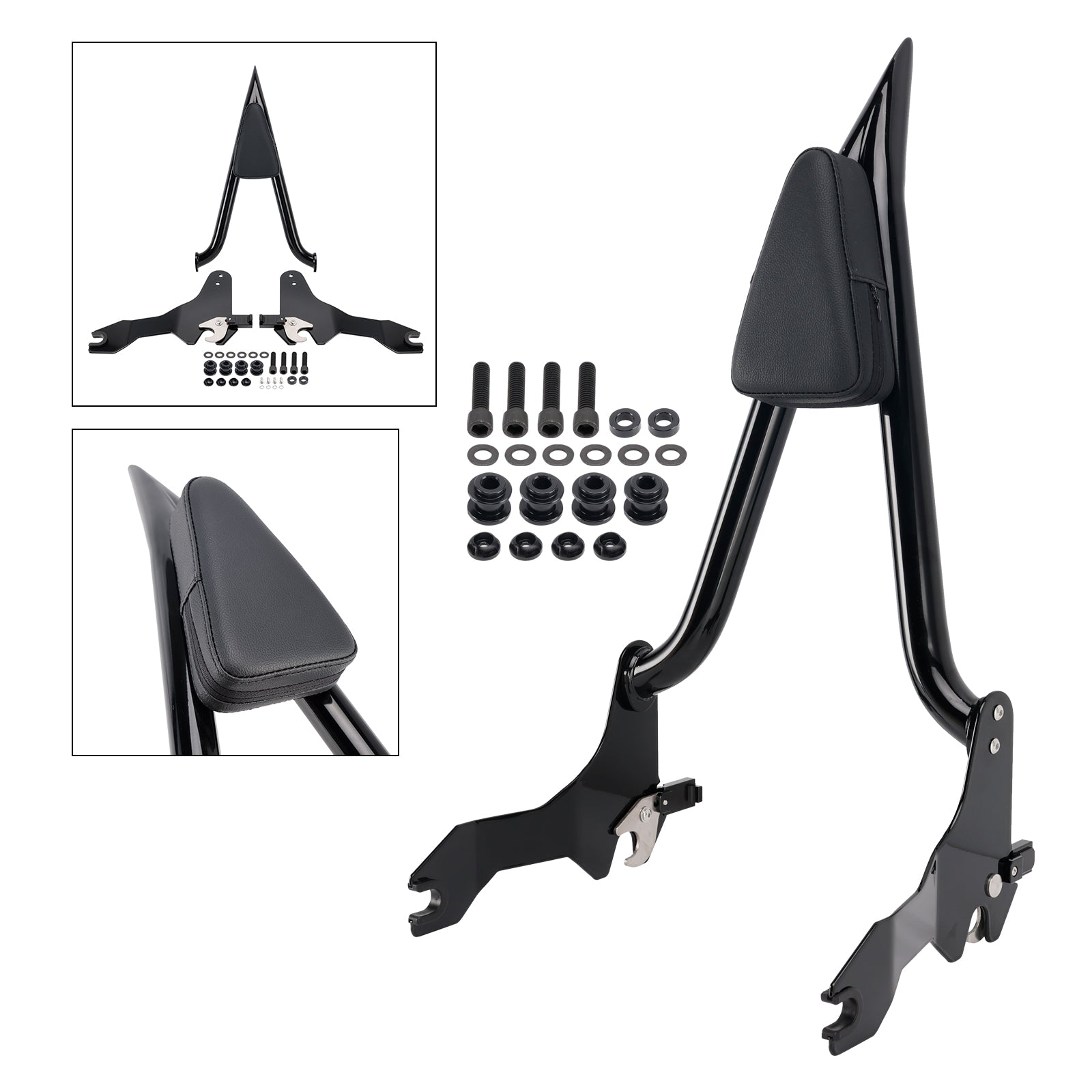 2018+ Low Rider FXLR FXLRS FXLRST FXRST SPORT GLIDE FLSB Passageiro Sissy Backrest