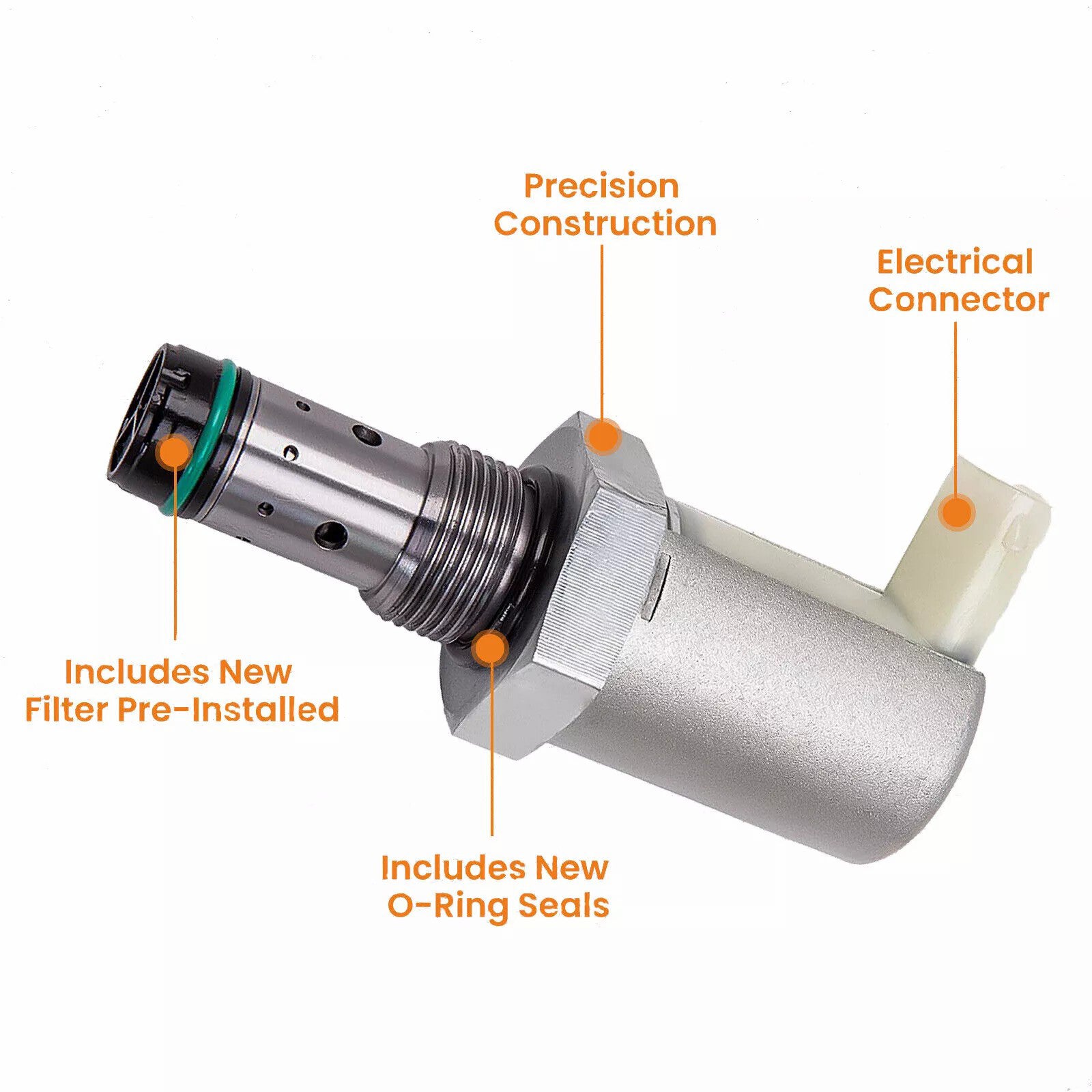 Valve de régulateur de pression d'injection IPR 5C3Z9C968CA pour 2005-2010 6.0L PowerStroke