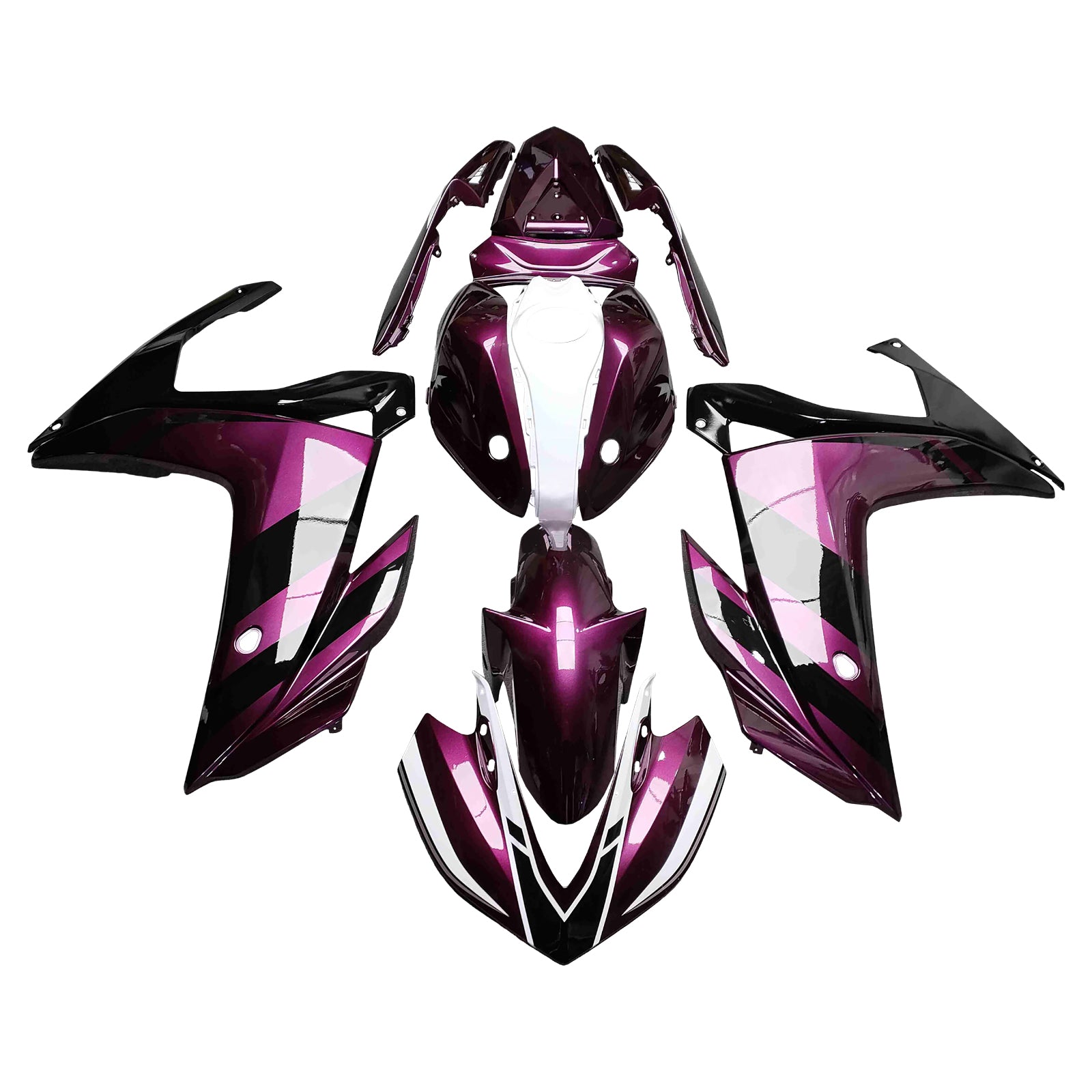 Injection Fairing Kit Bodywork ABS For Yamaha YZF-R3 2014-2018 R25 2015-2017