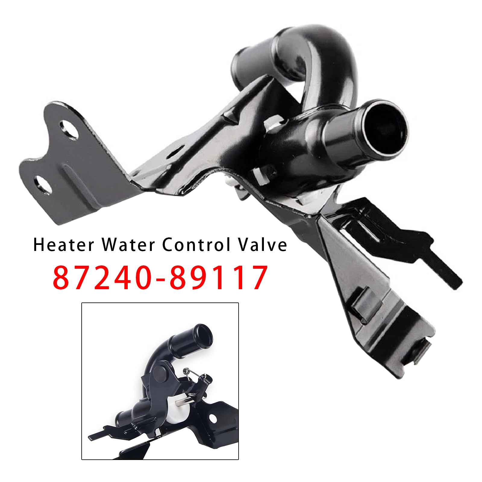 1985-1988 Toyota 4Runner Pickup Heater Water Control Valve Assy 87240-89117 8724089117