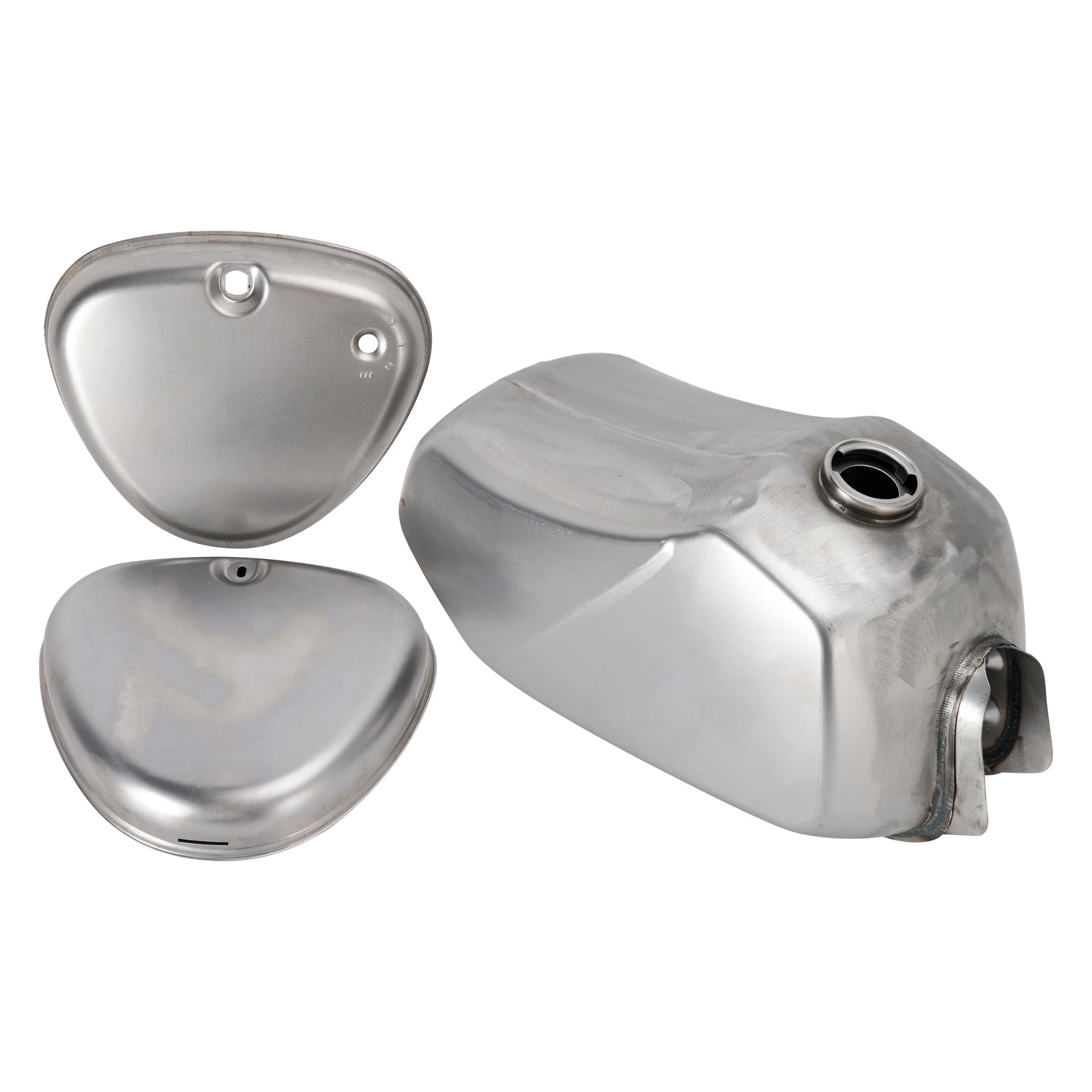 SIMSON S53 S83 RÉSERVOIR D'ESSENCE DE CARBURANT & Couvercle latéral du réservoir non peint