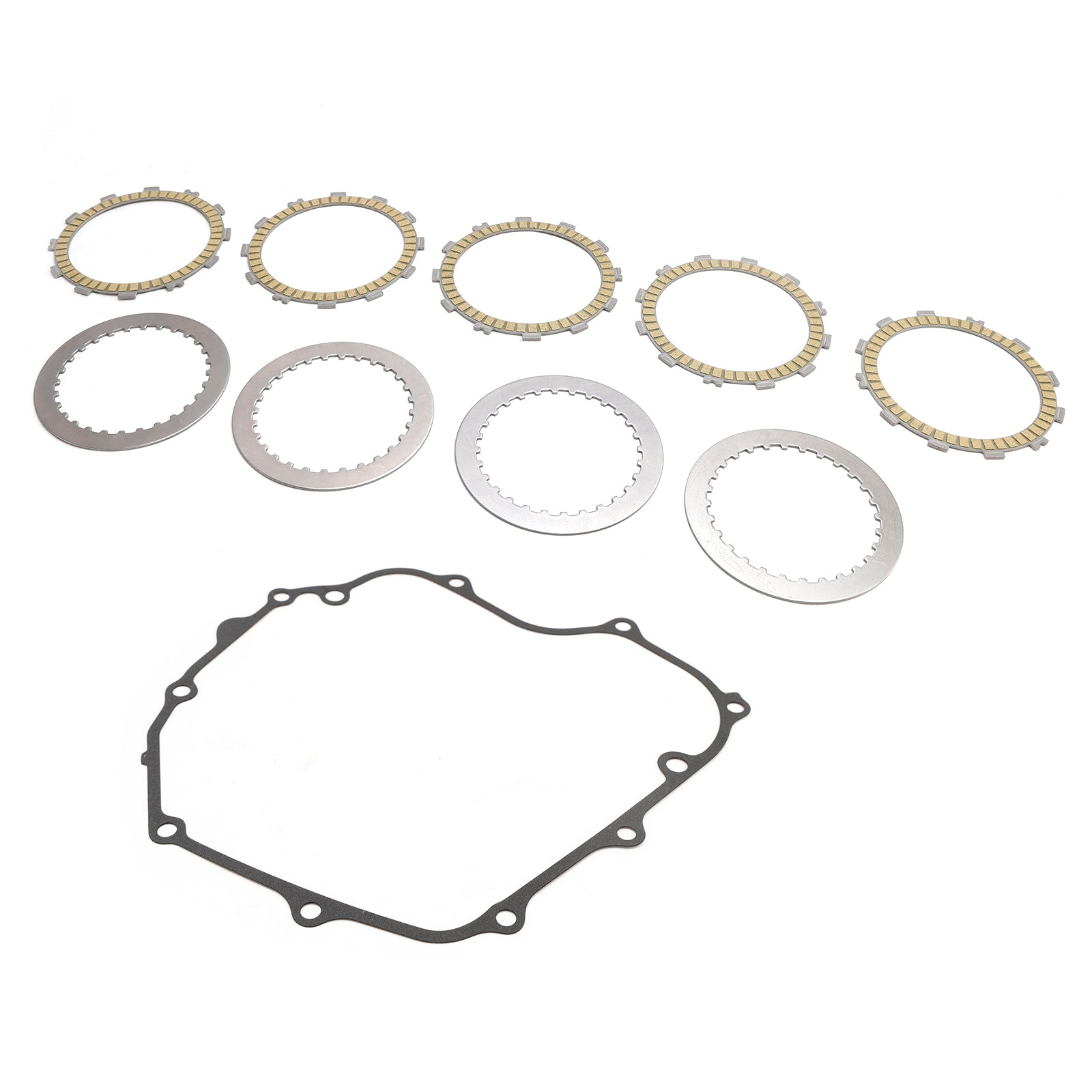 Kopplingsfriktionsplattor och packningssats för Kawasaki ER250 Z250 Ninja 250 2013-14