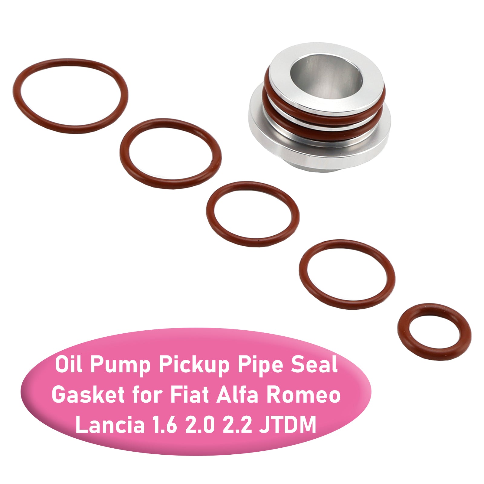 2011.06+ Fiat Ducato (250_, 290_) 115 Multijet 2.0 D, 250 A2.000, 250 A1.000, 116 HP Oil Pump Pickup Pipe Seal Gasket