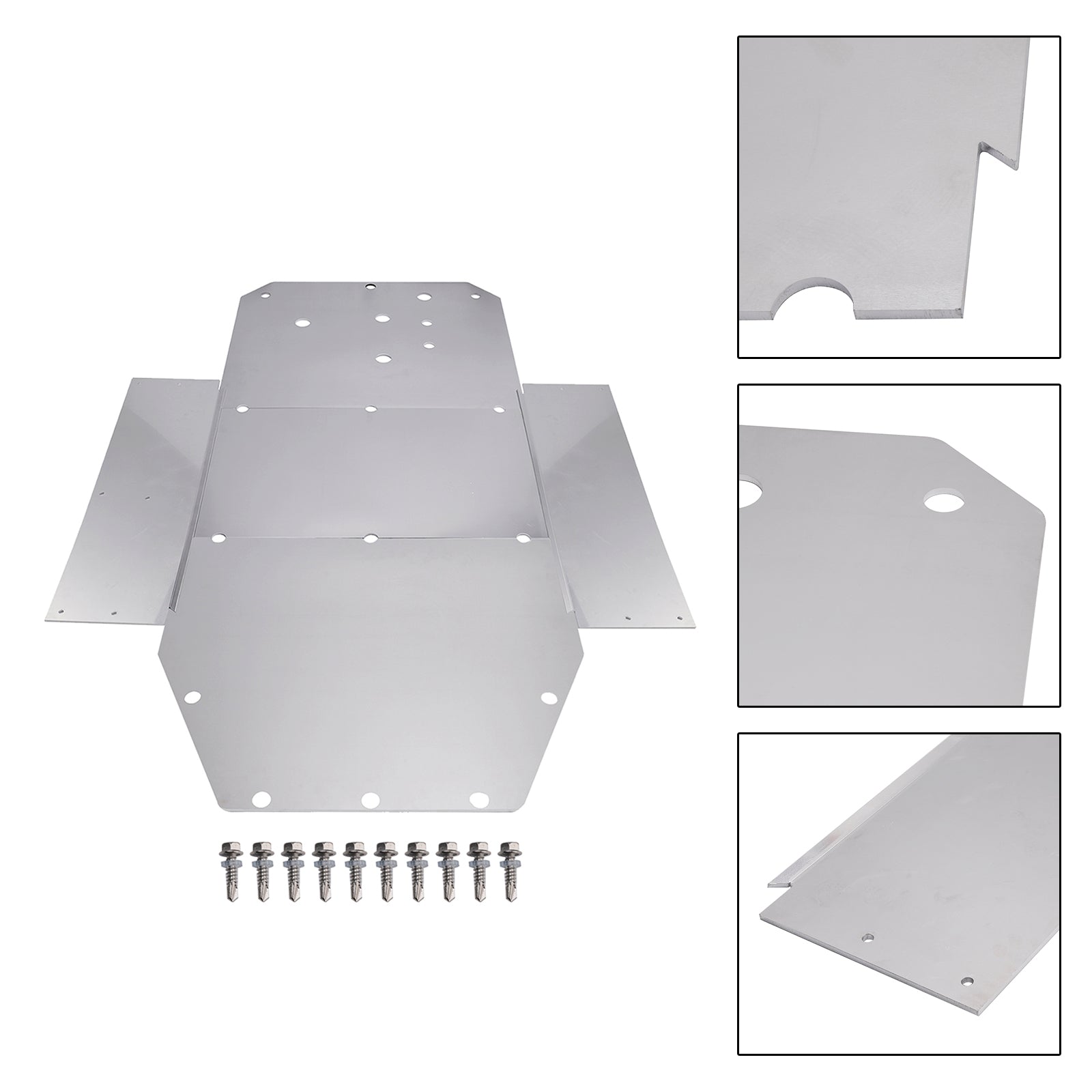 2015-2016 Polaris RZR S 900 Aluminum Skid Plate Chassis Protector