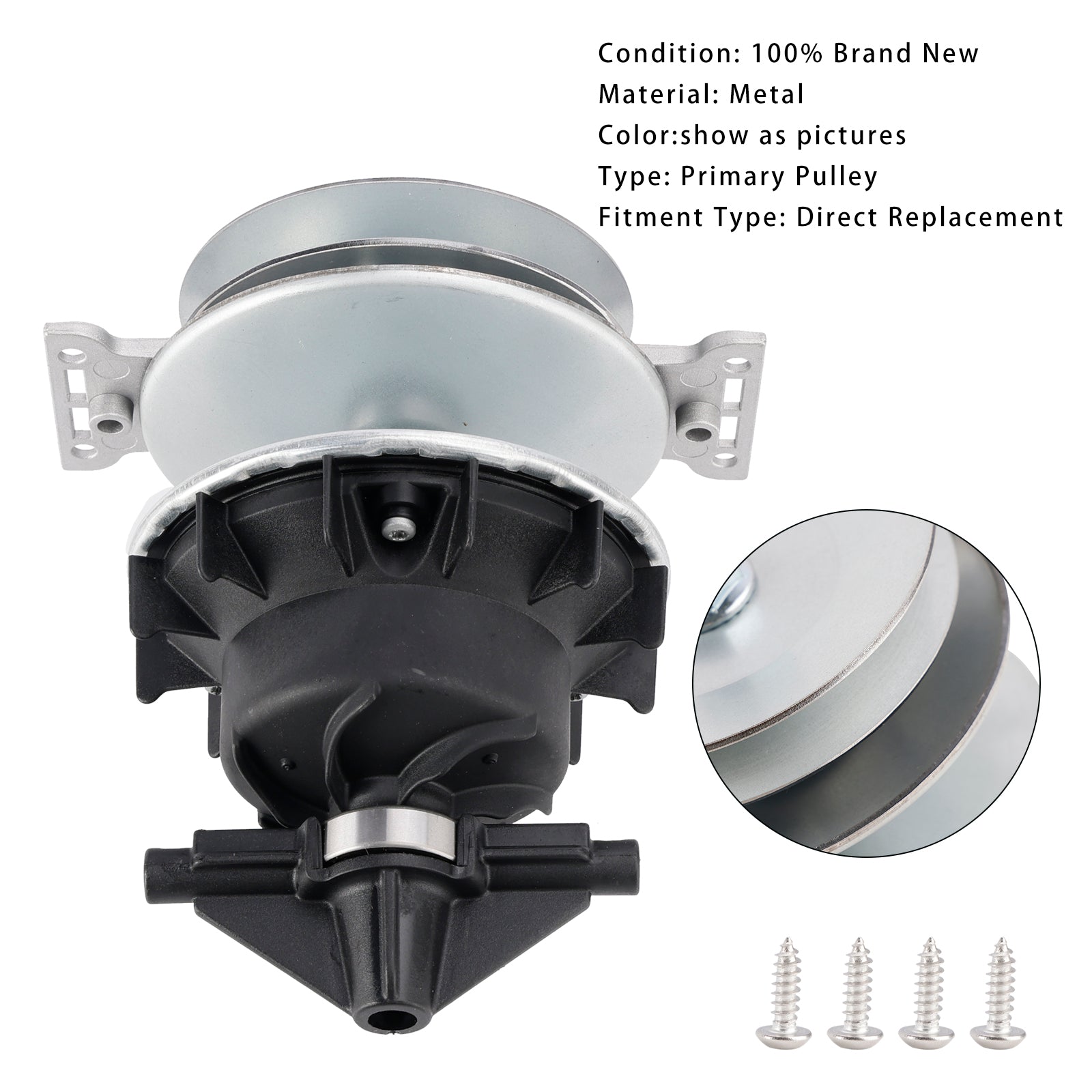 Kit de pilote poulie primaire MIA13031 pour RT400 repl John Deere D105