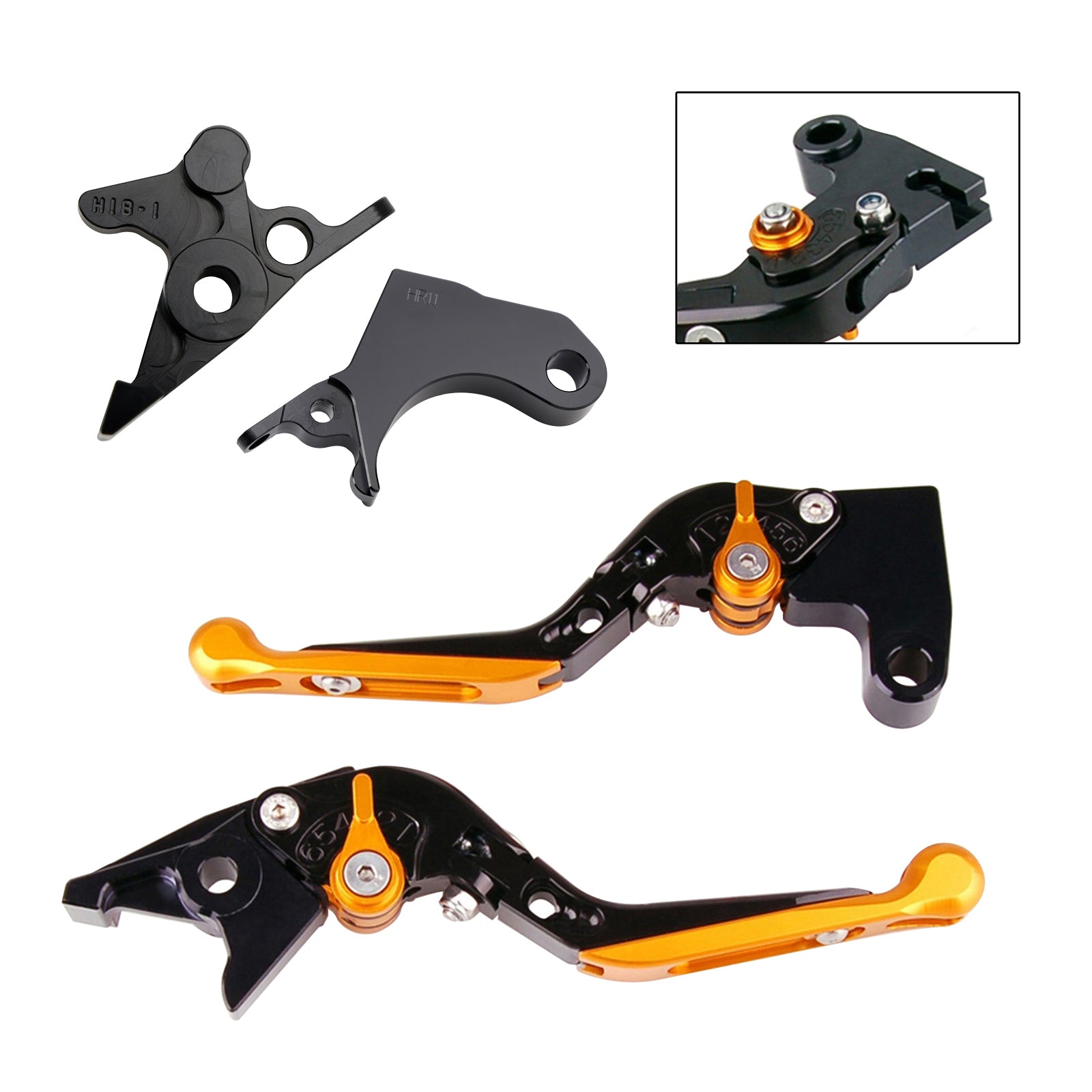 2022-2024 HONDA CRF1100L Africa Twin Adjustable Clutch Brake Lever