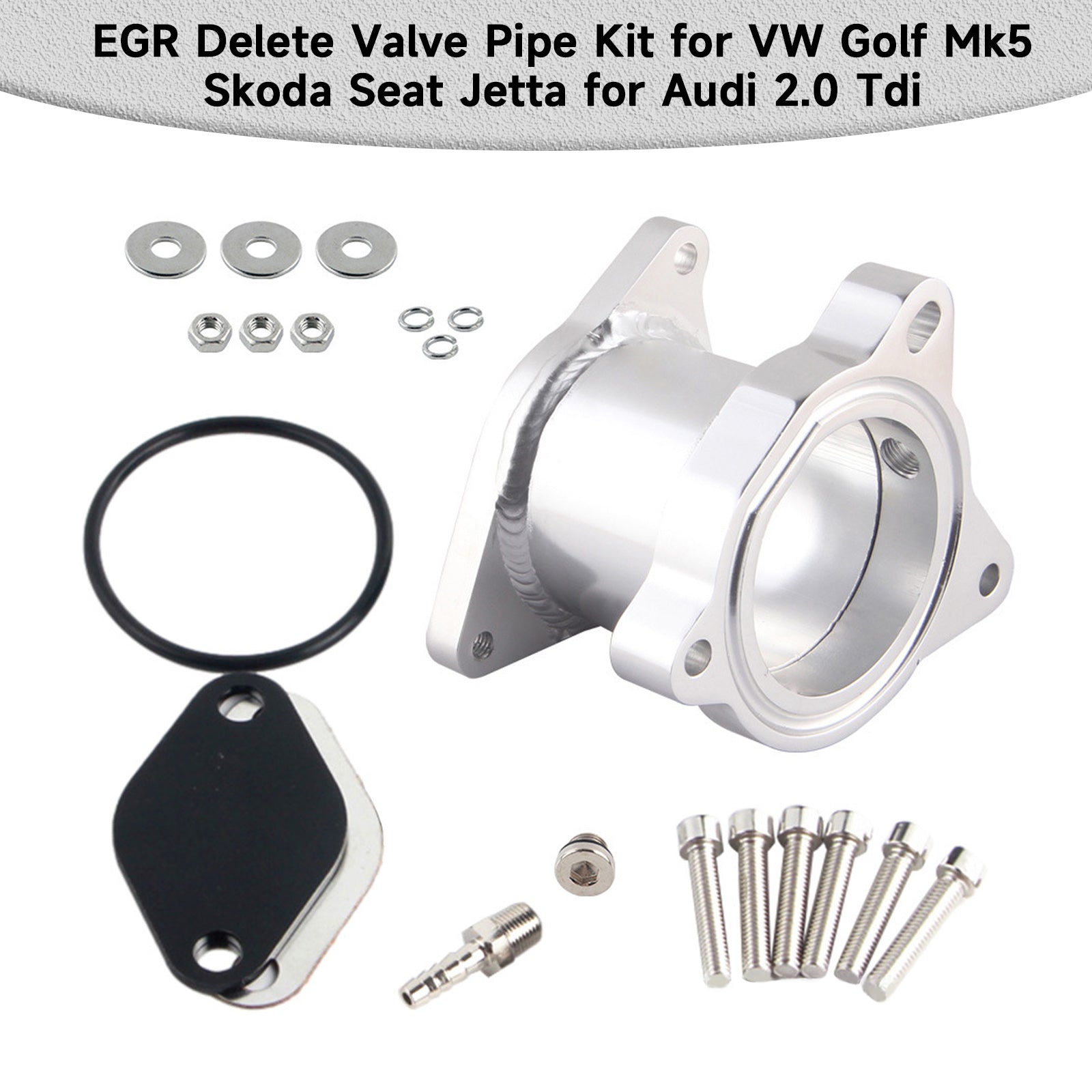 VW Golf Plus - BXE/BKC 105 &Kit de tuyau de suppression de soupape EGR pour moteurs BXF/BRU 90 1.9 8v