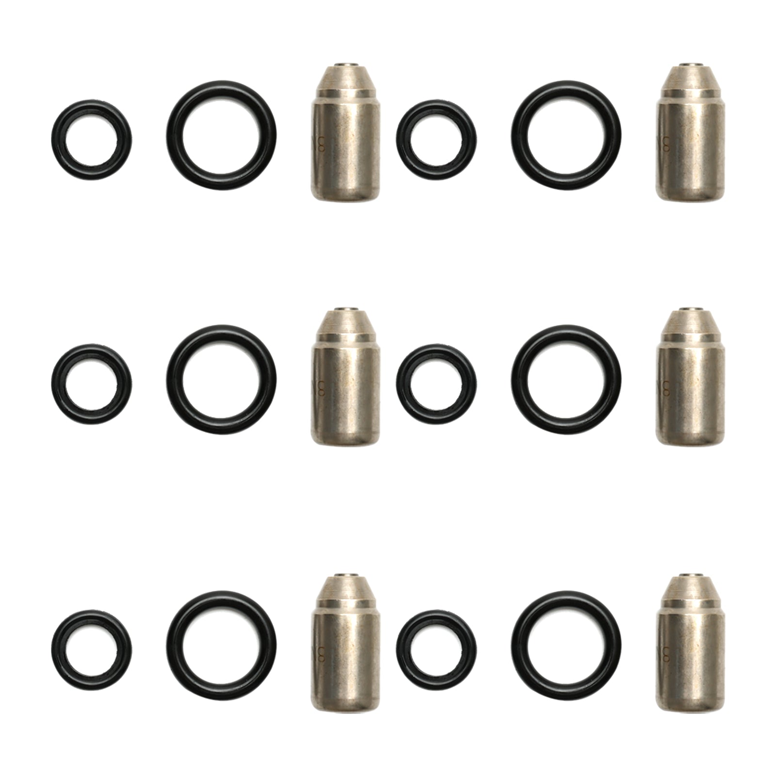 6 uds inyectores grupo de servicio de boquilla 8N8796 compatible con Caterpillar 3304 3306 D330C D333C