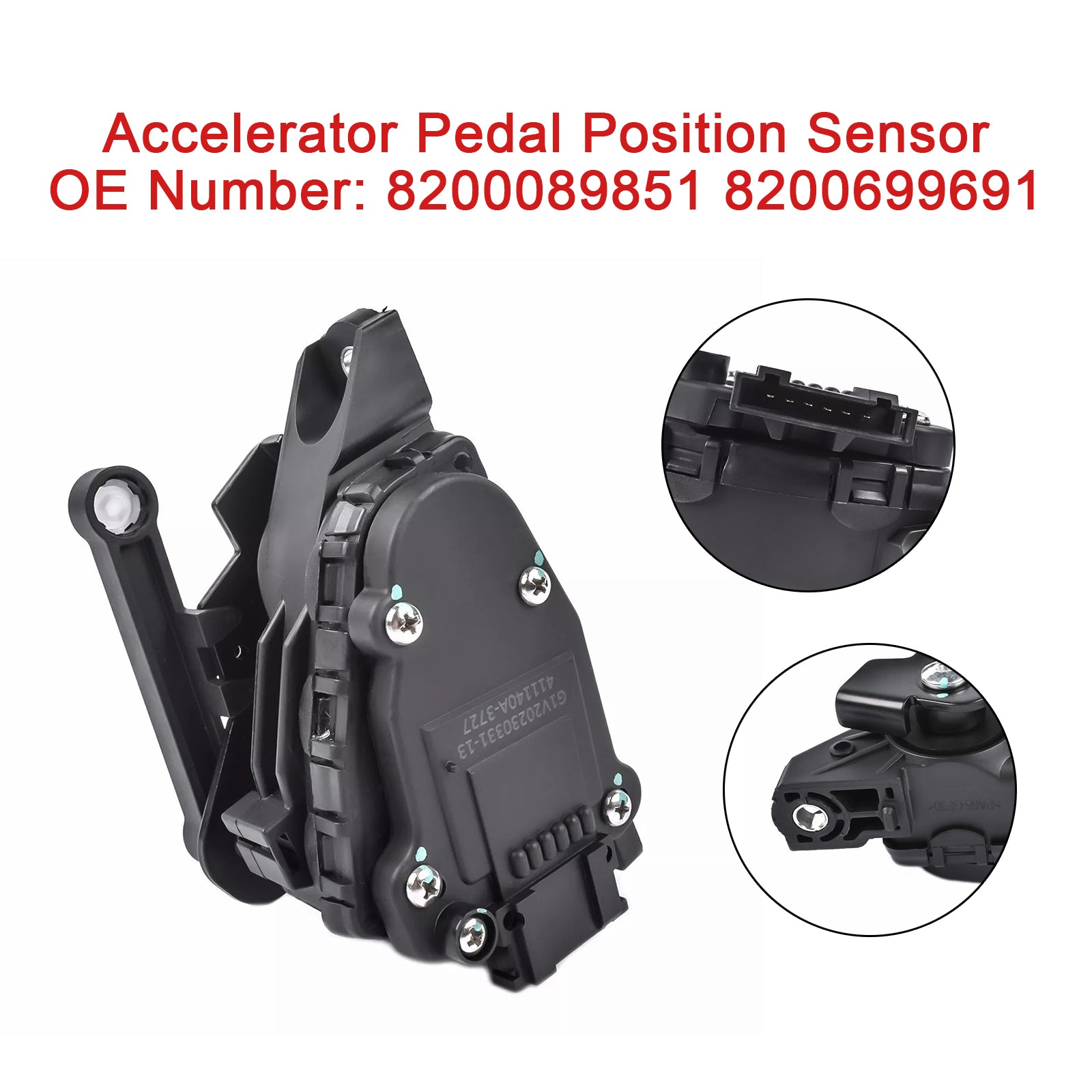 Capteur de Position de pédale d'accélérateur 8200089851 8200699691 pour Renault Clio II