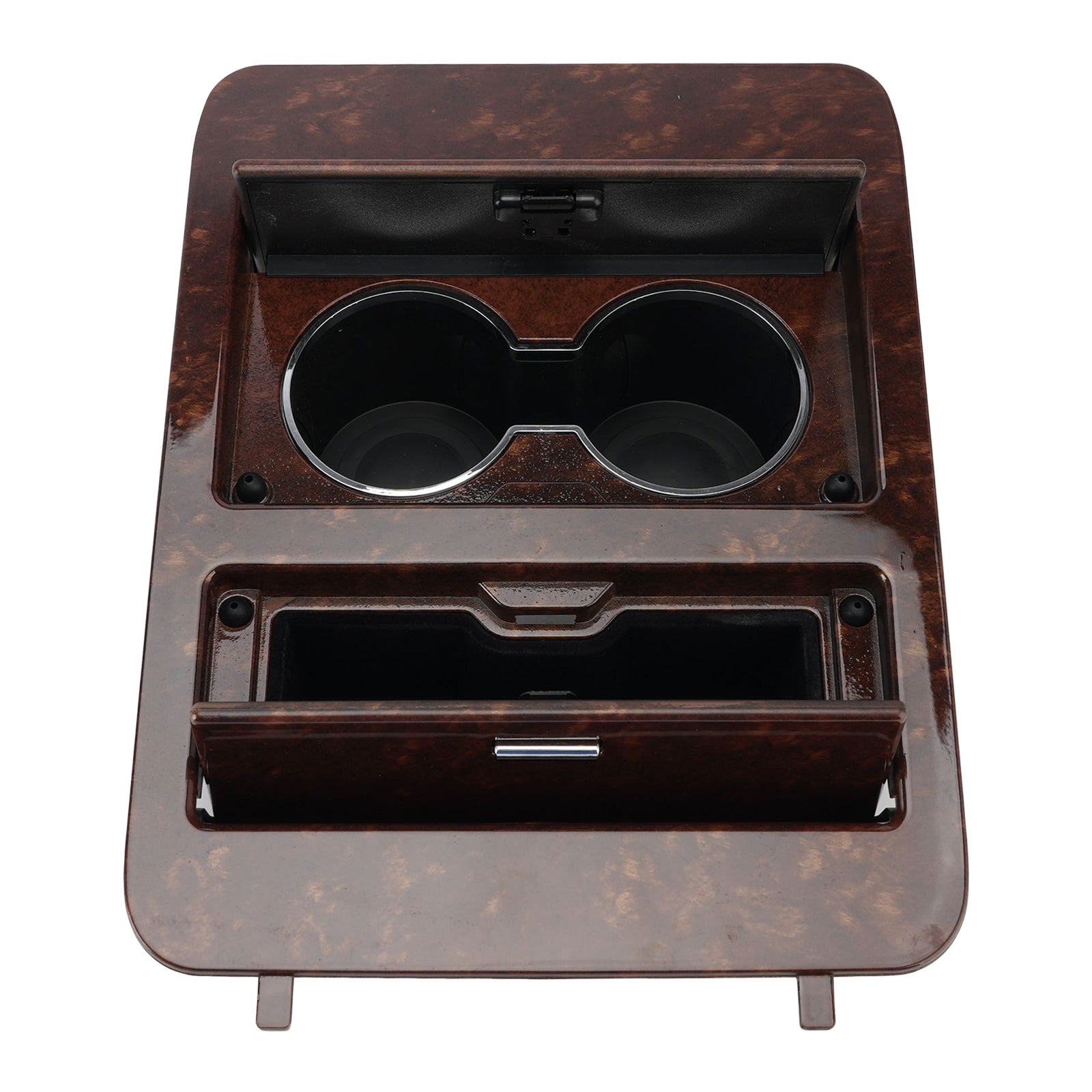 Console Cup Holder Woodgrain 23164631 For GMC Sierra 2007-2014