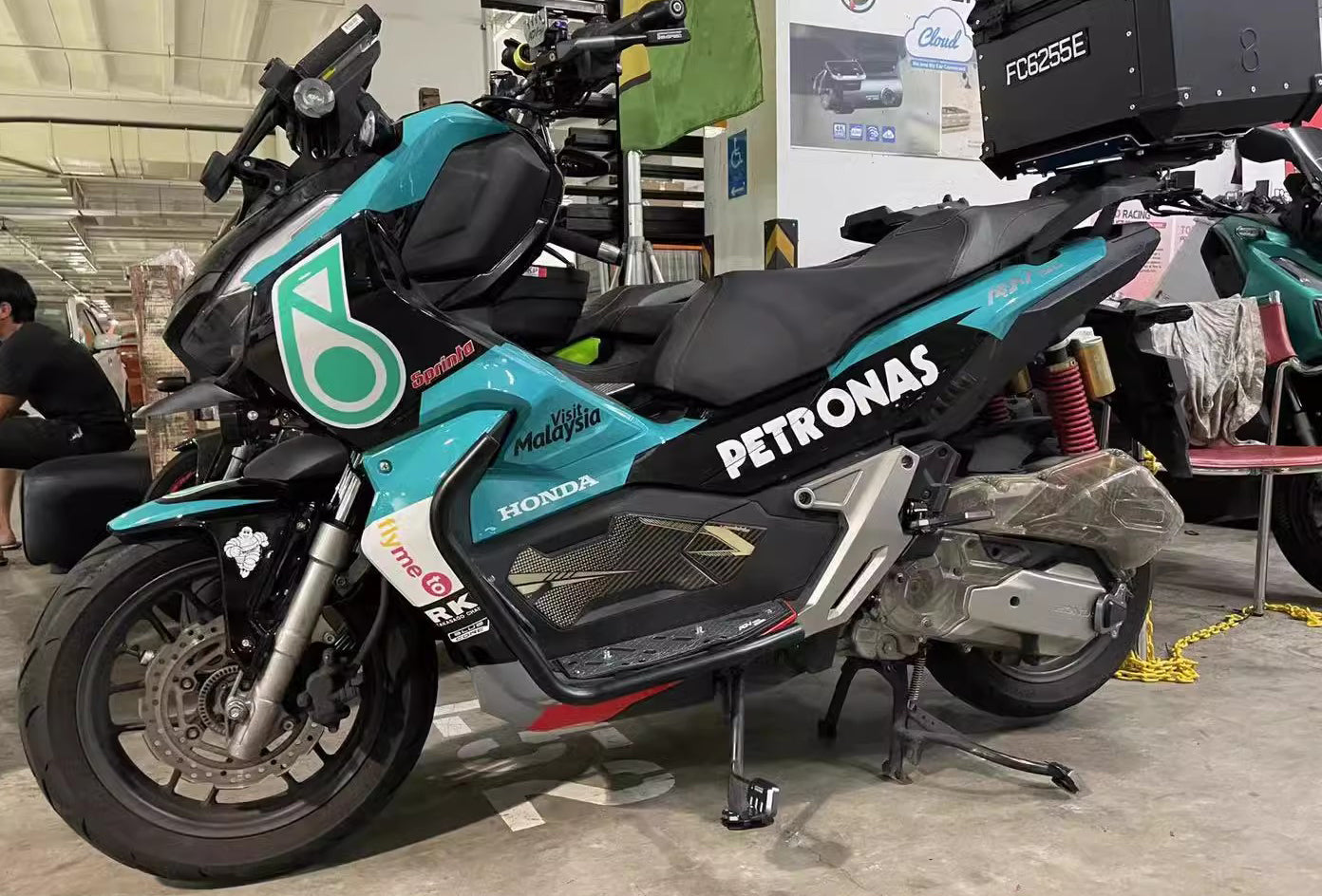 2018-2021 HONDA ADV150 ADV 150 KIT DE FAFORMAÇÃO DE INJEÇÃO ABS PLÁSTICOS DE PLÁSTICOS