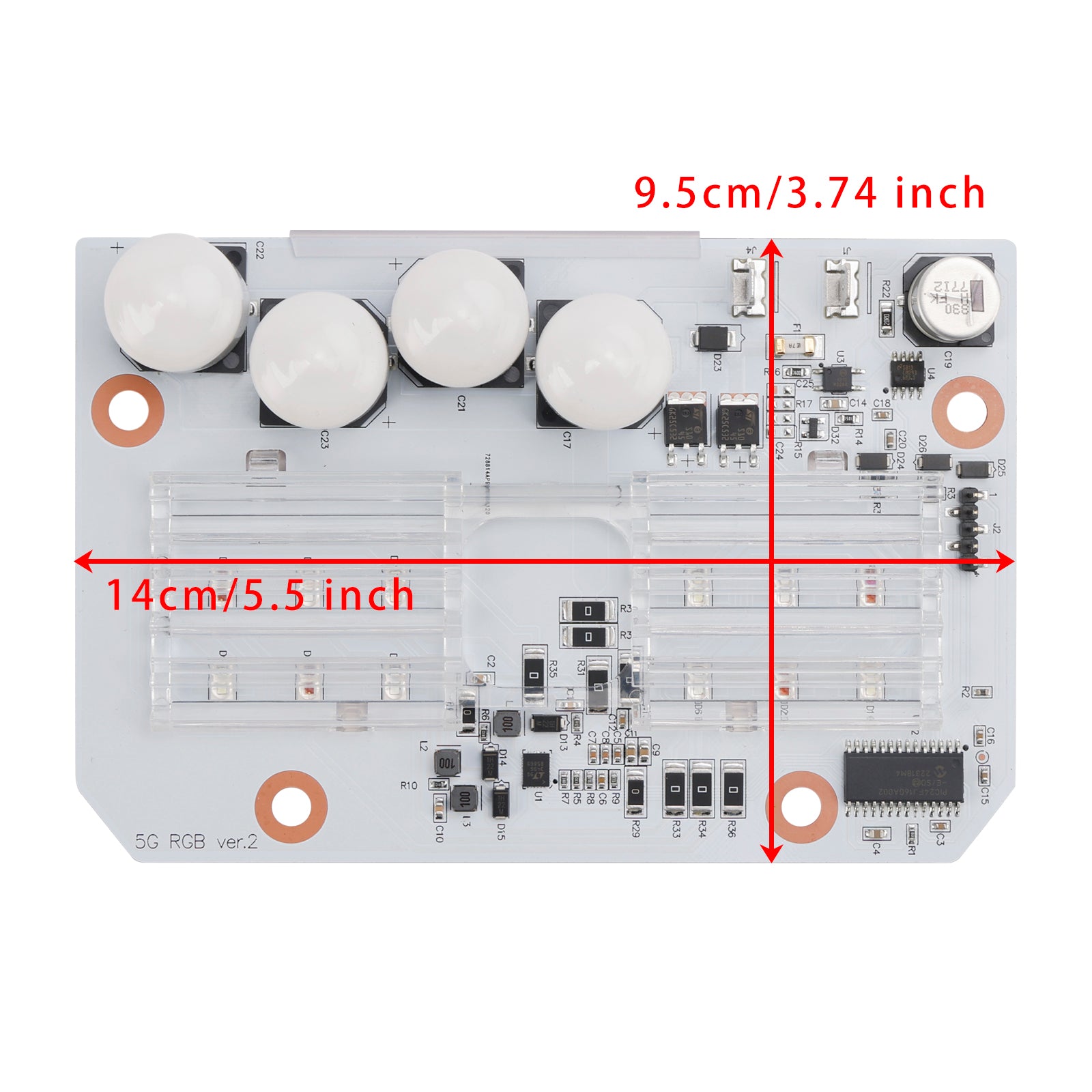 619818Z LED ľahká súprava na dosku s ľahkými motormi pre Intellibrite 5G Color LED bazén Light