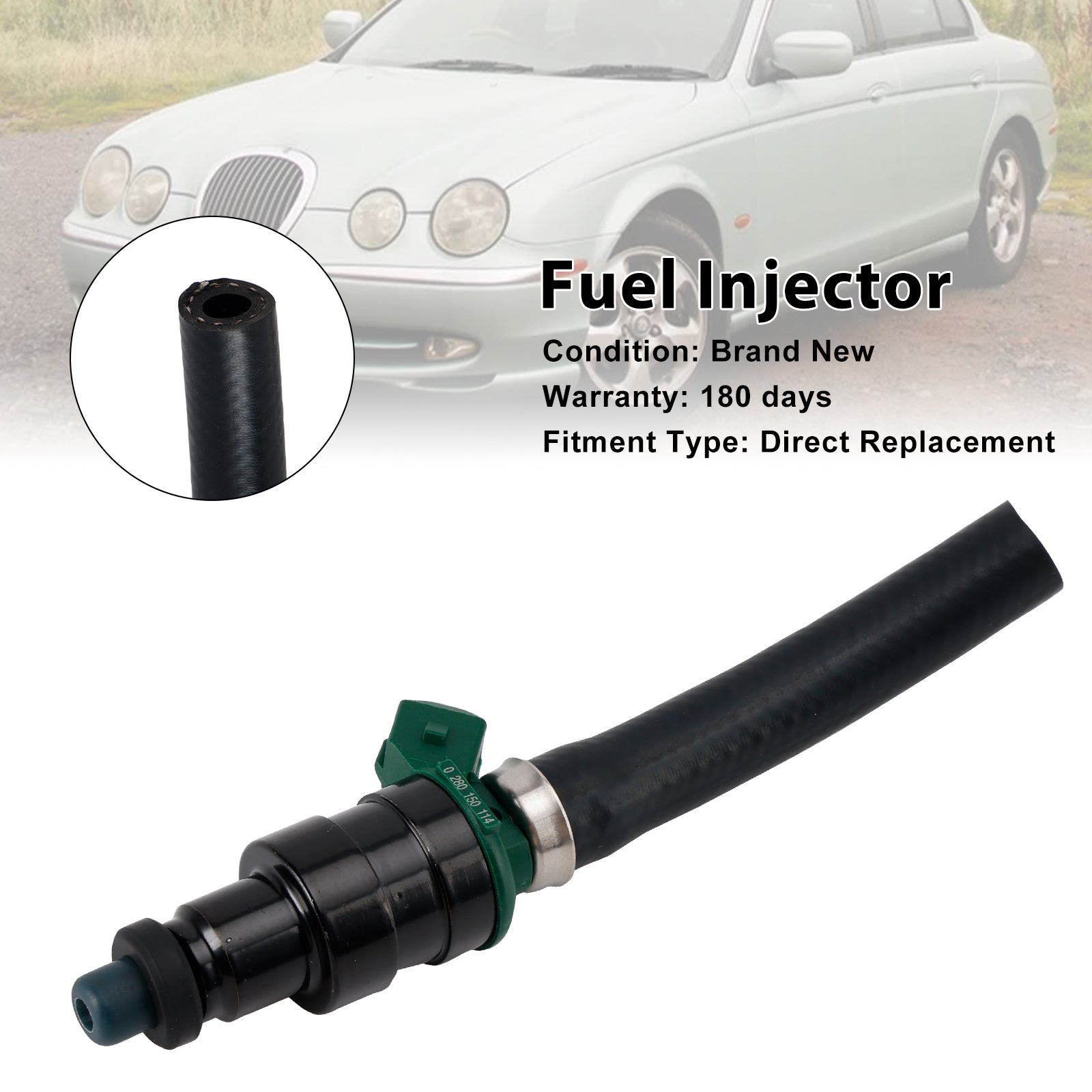 1PCS Brandstofinjector 0280150114 Fit VW Fit Opel Fit Renault Fit Alfa Romeo