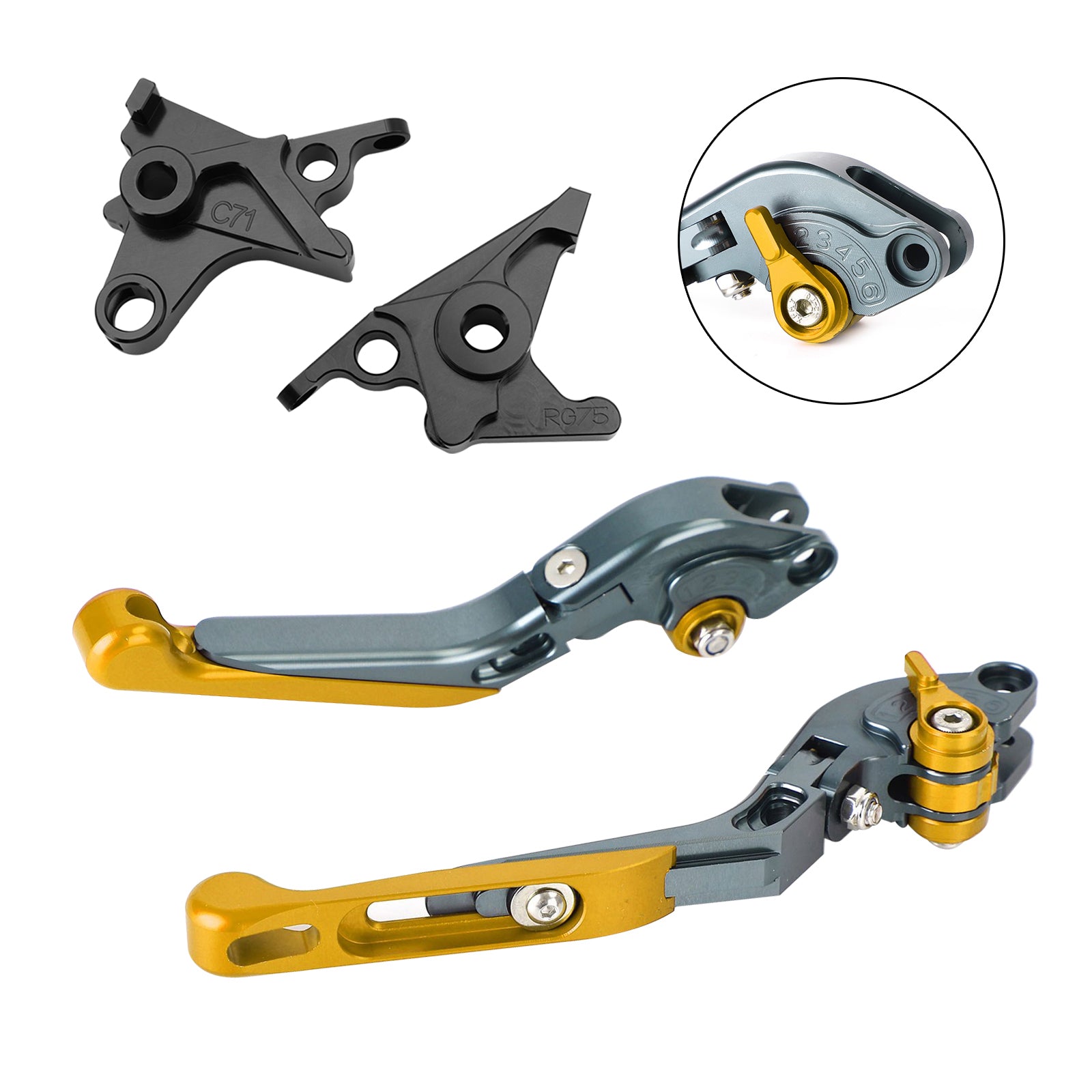 2017-2023 BMW R Nine T /Pure /Racer Justerbar clutchbremsespak