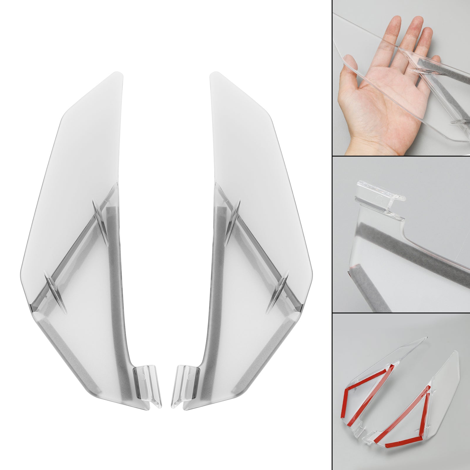 2023 Panneaux latéraux de la plaque de pare-brise Honda XL750 Transalp