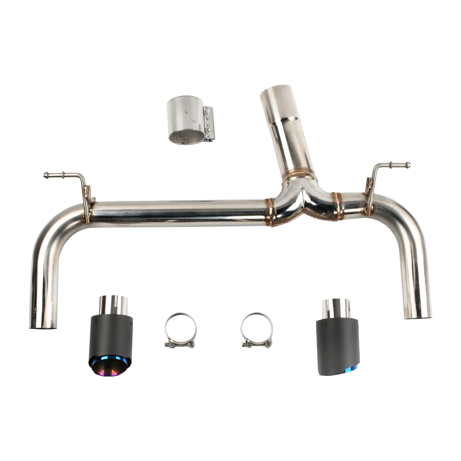 2012-2015 BMW 3 Series F30 335I Auta Aund Tuffler Výfukový potrubie