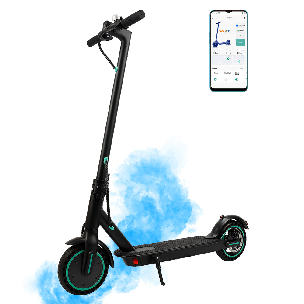 8.5" Opvouwbare elektrische scooter met app 350W, bereik van 35 km, 30 km/u voor woon-werkverkeer in de stad