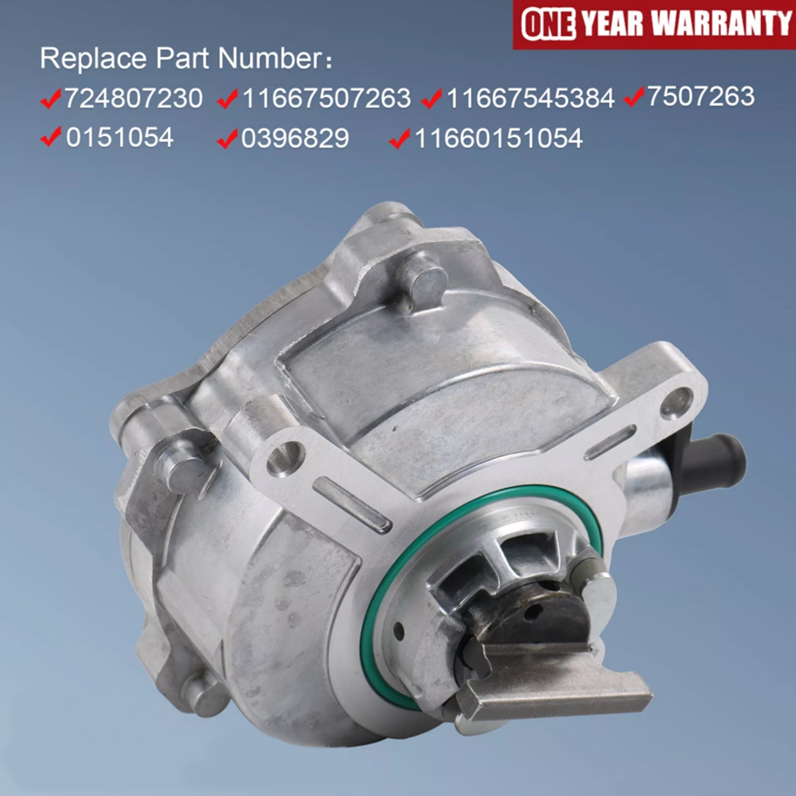 2004-2005 BMW 645CI E63/E64 V8 4.4L Bomba de vácuo de freio conversível a gasolina 11660151054