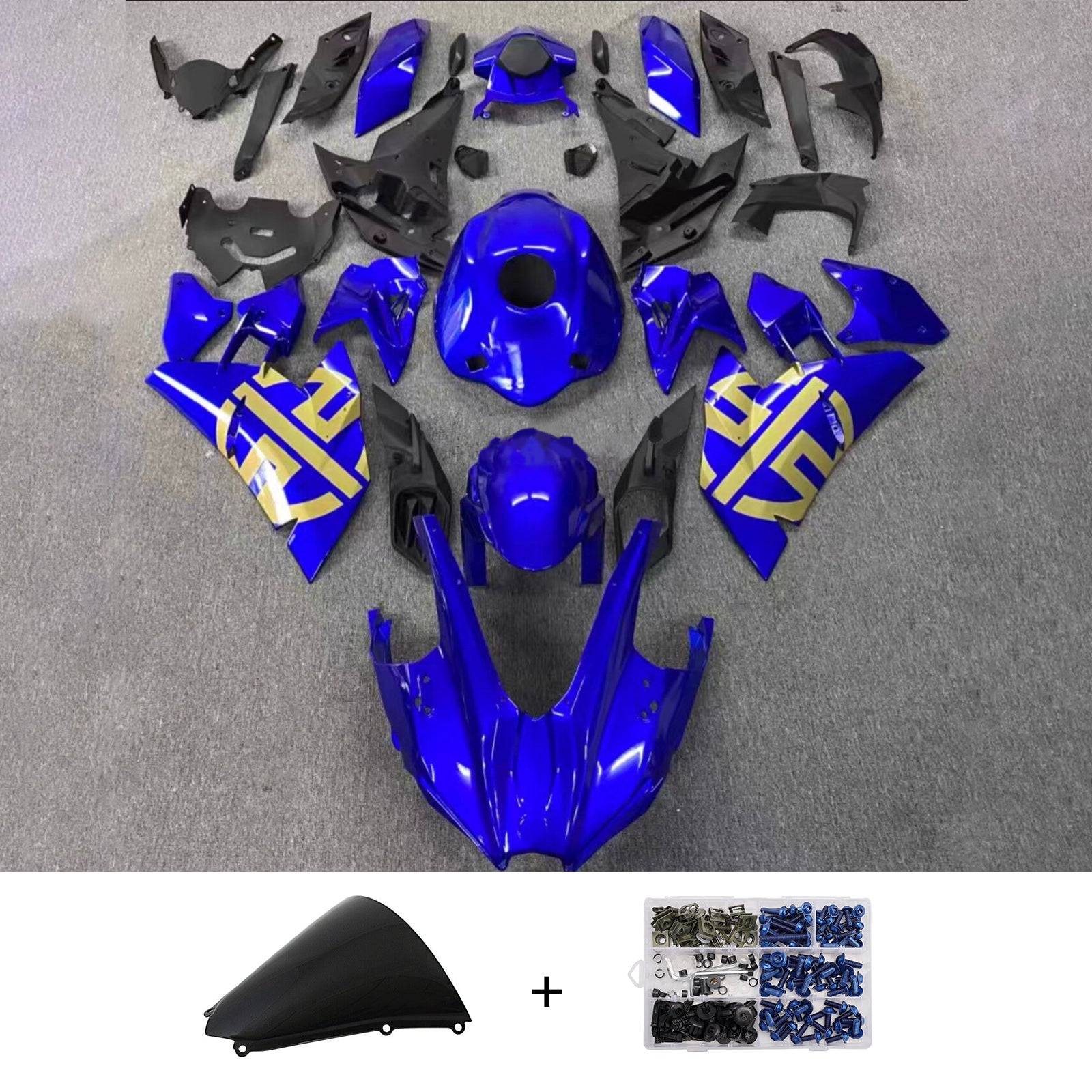 Injection Fairing Kit Bodywork ABS fit For Kawasaki Ninja H2 2015-2025