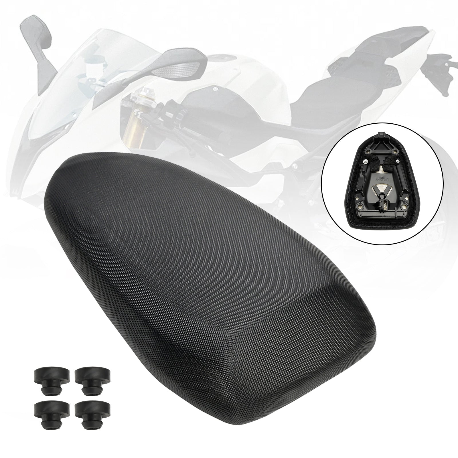 2019-2024 Bmw S1000Rr S1000 Rr Asiento De Pasajero Trasero Sillín De Acompañante