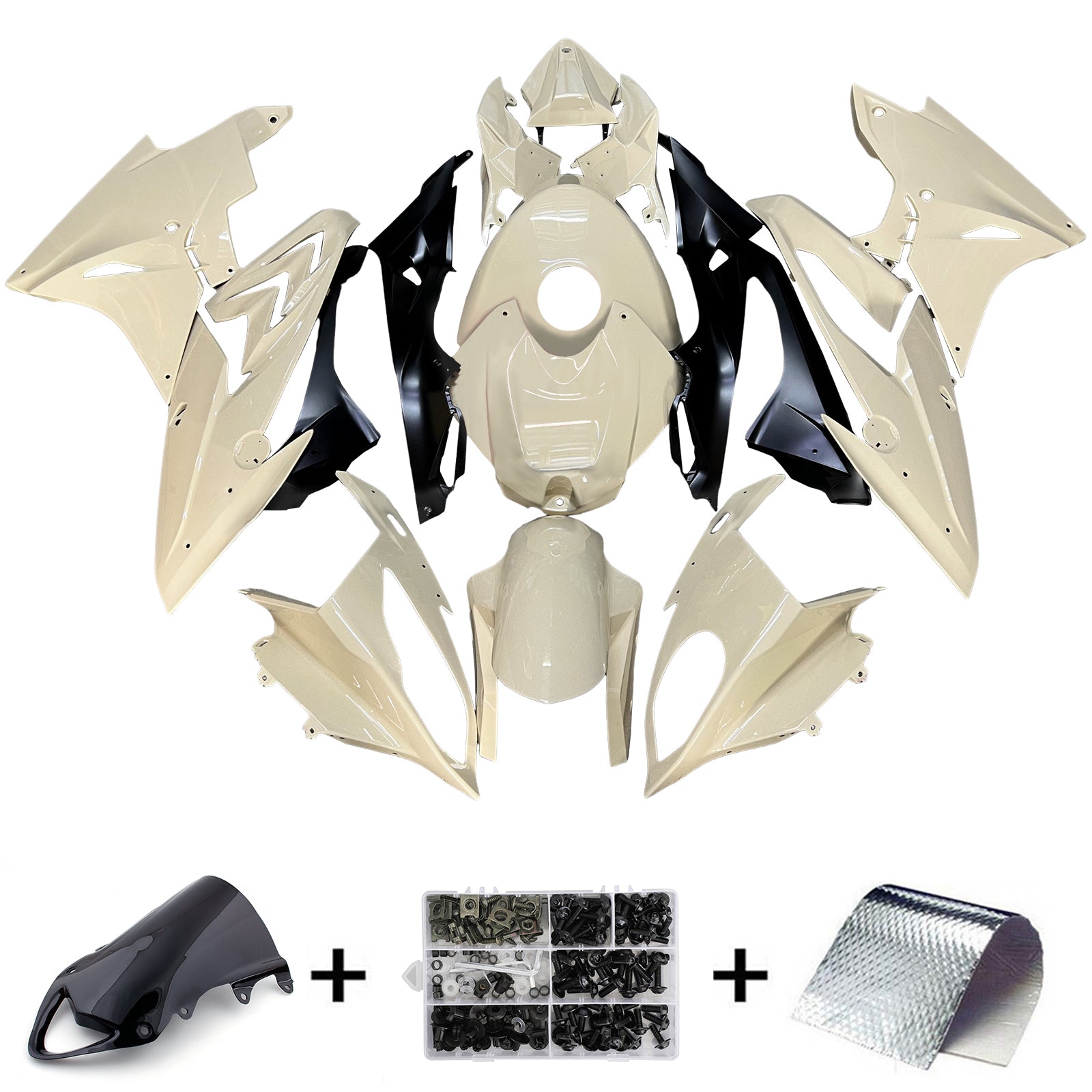 2009-2014 BMW S1000RR vstrekovacia kapotaová súprava Kodework plast ABS