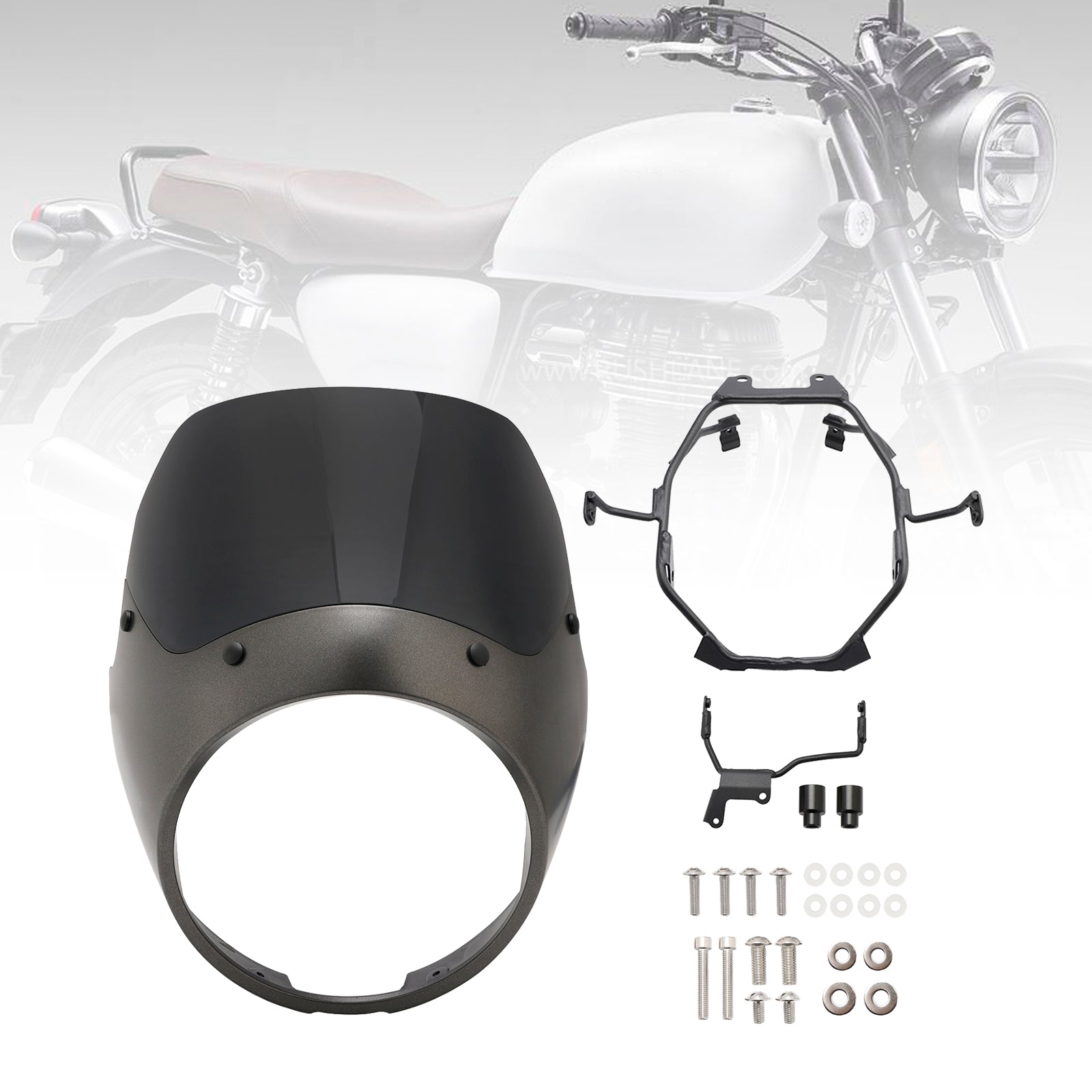 2023-2024 Honda GB350 GB350S vindrutan vindruta strålkastare