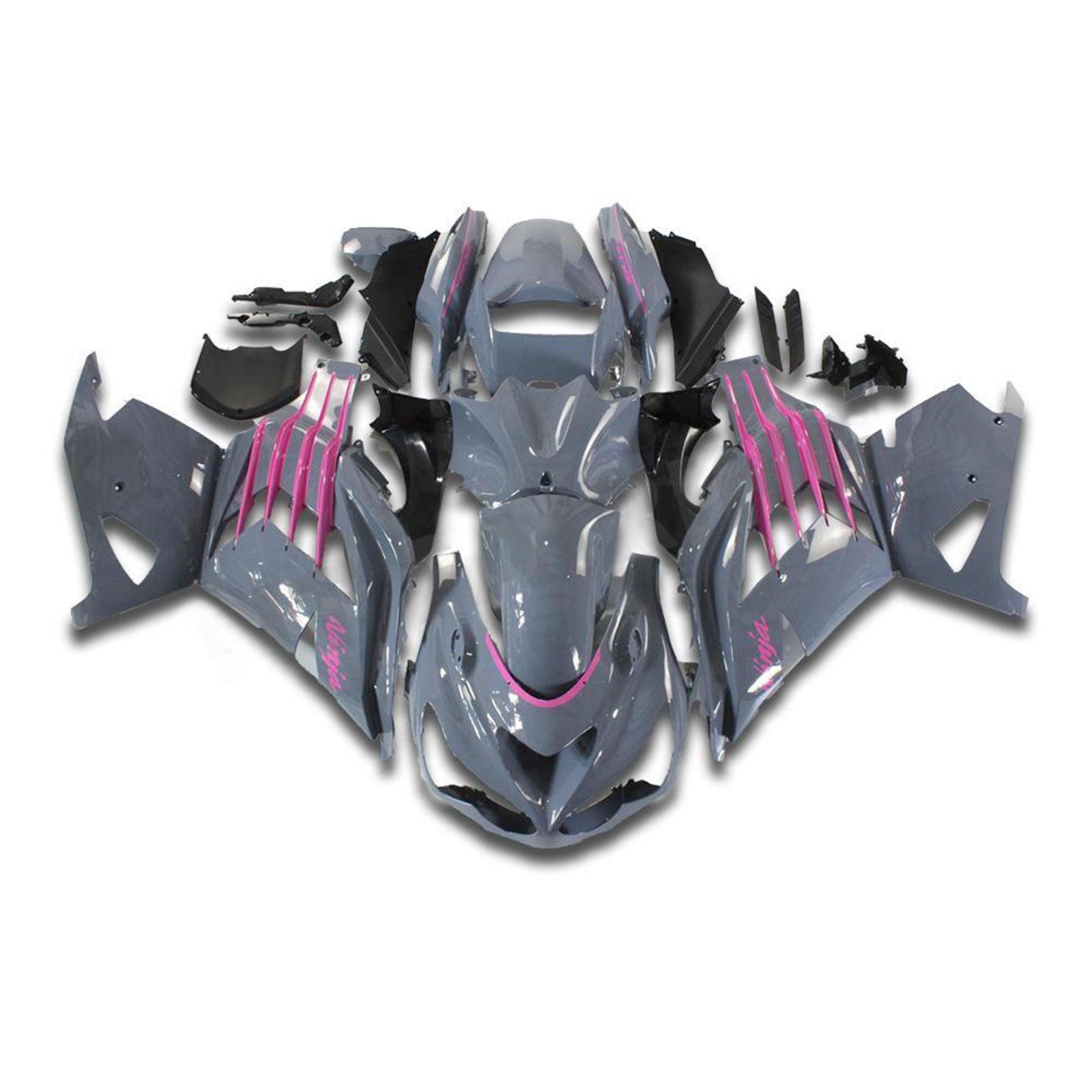 2012-2025 KAWASAKI ZX14R Injektionsmässa Kit Bodywork Plastic ABS #104