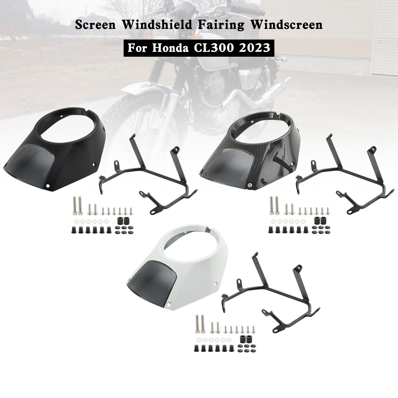 2023 Honda CL300 frontlys frontrute Fairing frontrute