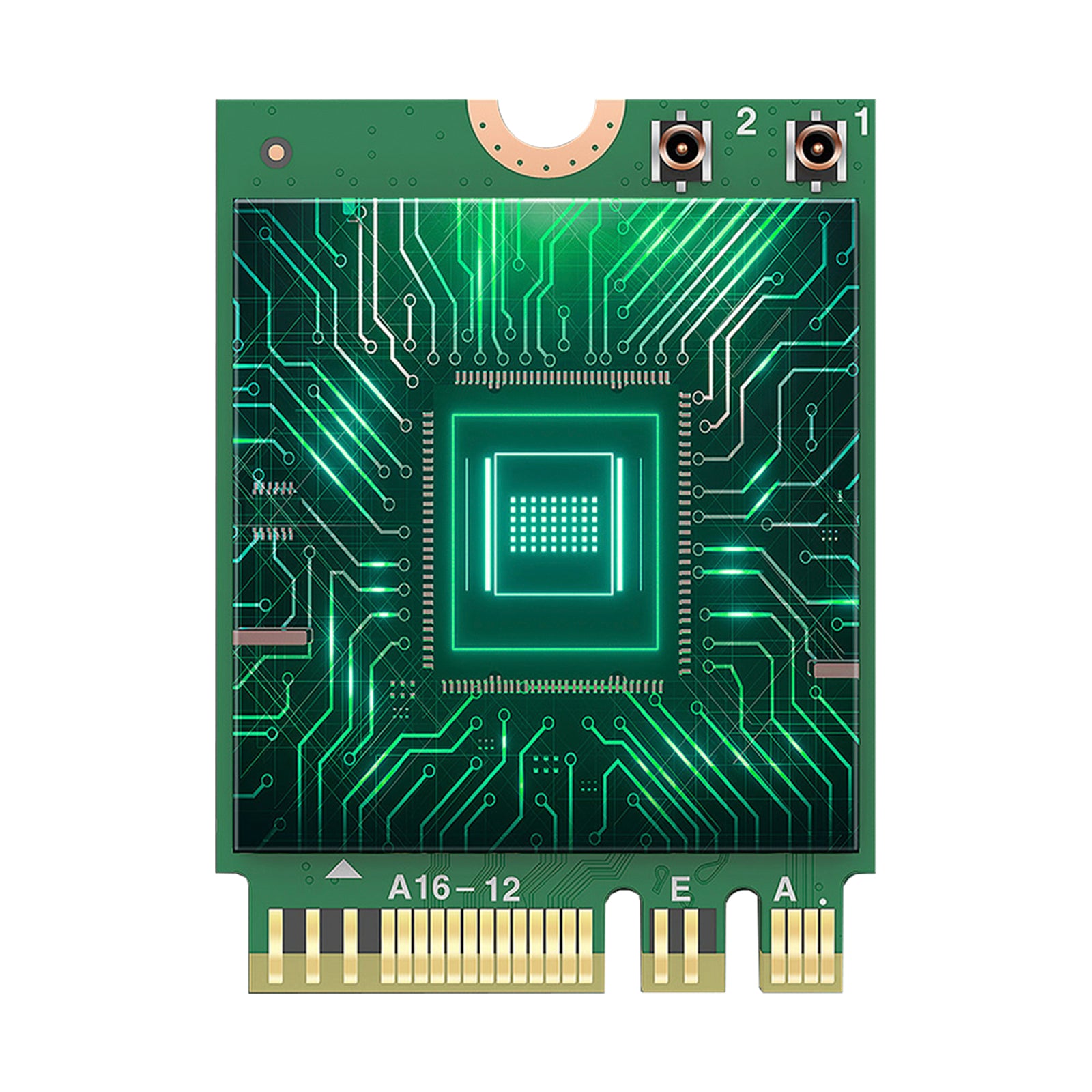 Módulo AX210 Bluetooth 5374Mbps Tarjeta de red Gigabit de alta velocidad compatible con WIFI6