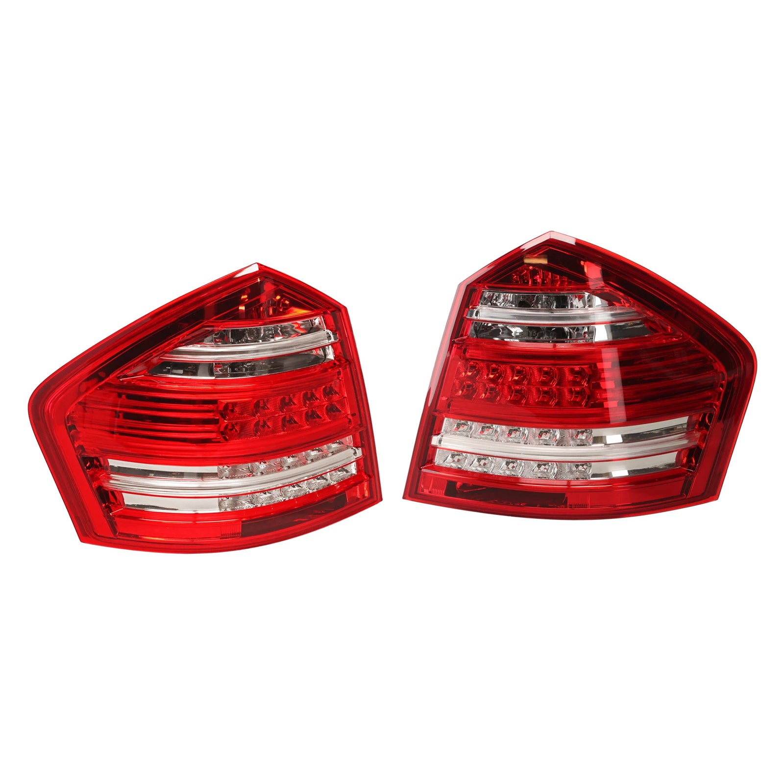 Left+Right Rear Tail Light Assembly For Mercedes-Benz GL X164 2006-2011