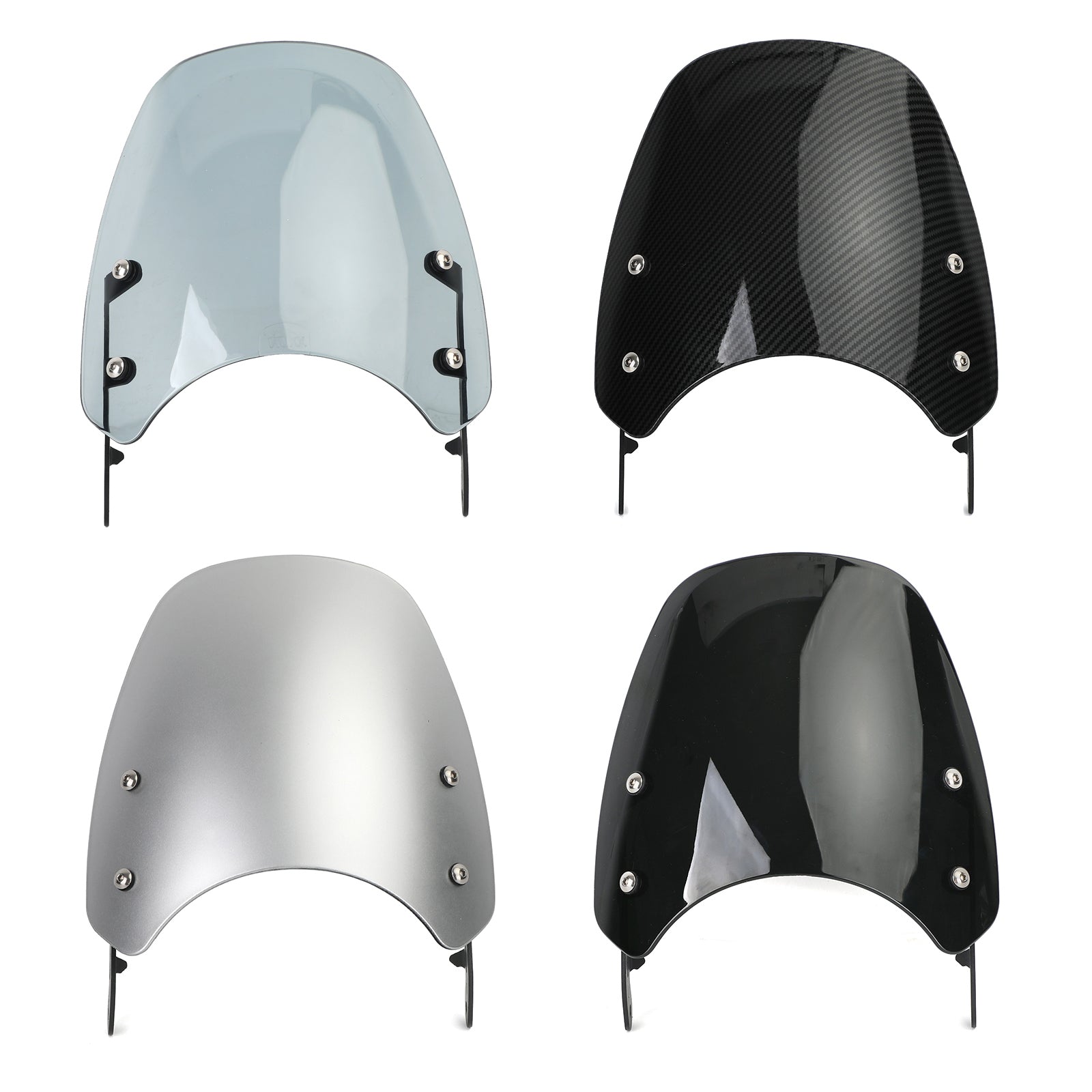 Parabrisas de plástico ABS para motor Triumph Thruxton 900 2003-2015