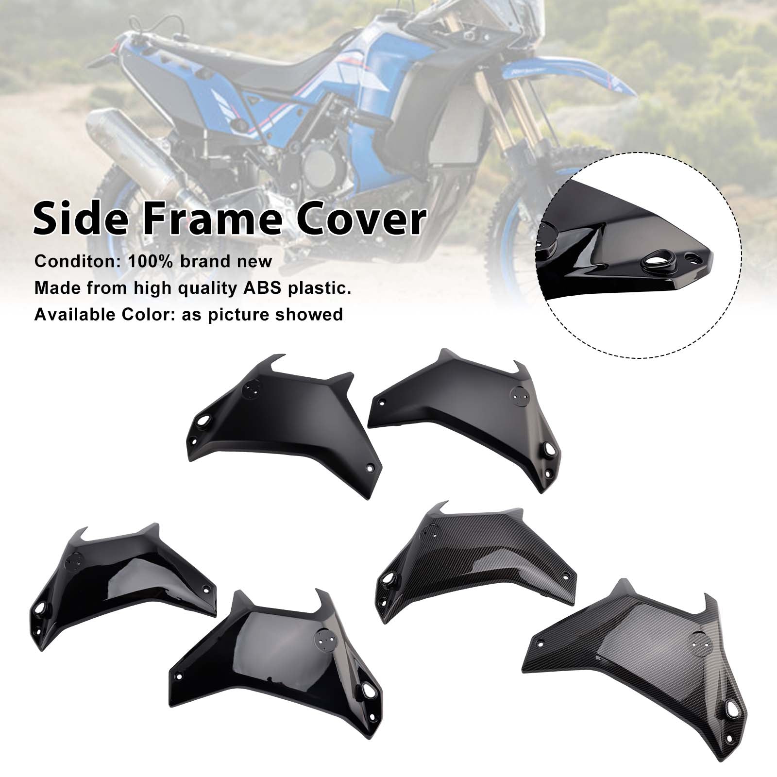 Couvercle de carénage de panneau de cadre latéral pour Yamaha Tenere 700 T700S 2025 – 2026