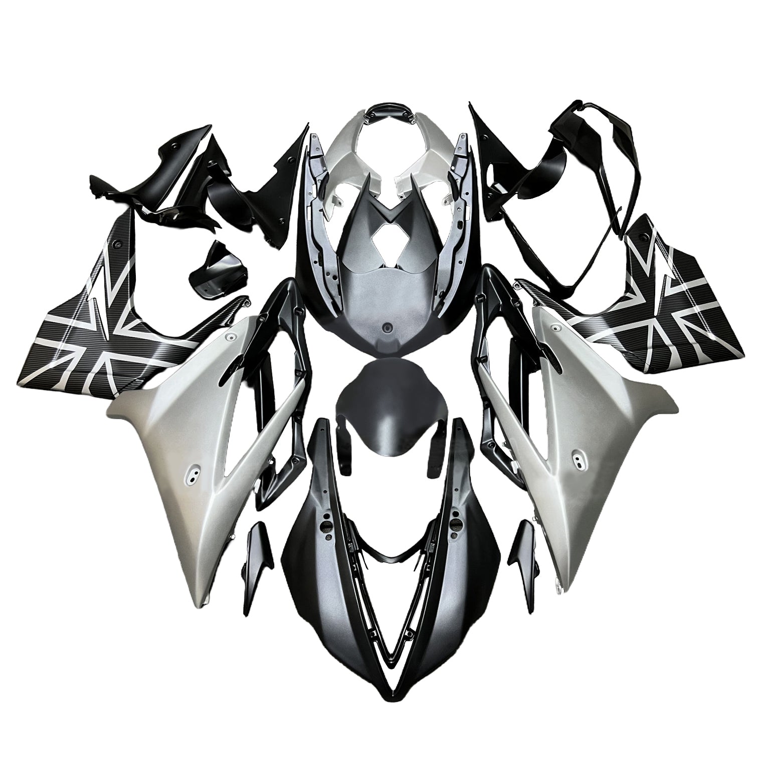 2013-2017 Triumph Daytona 675 Injection Fairing Kit Bodywork Plastic ABS