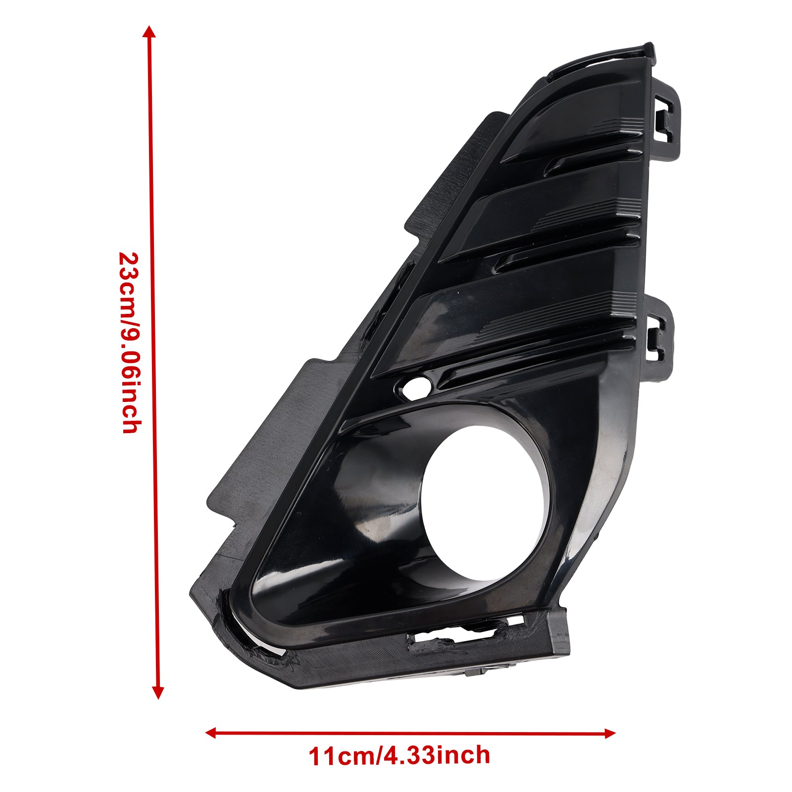 2018-2021 GMC Terrain Par de nevoeiro frontal FOG LUZ BEZEL TRIM