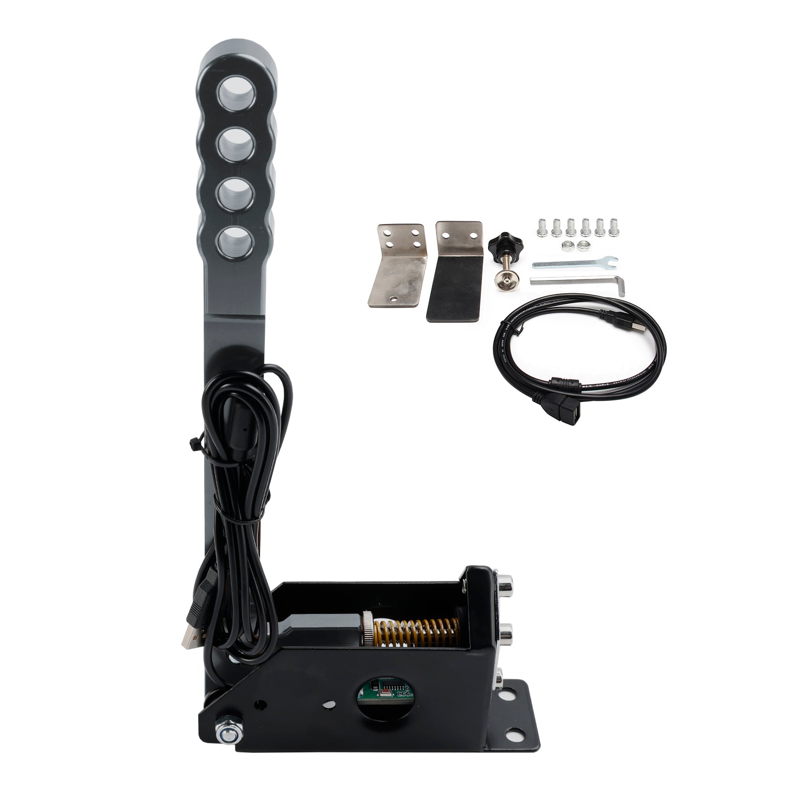 14bit PC USB SIM Racing Hand Brake so svorkou pre Assoto pre G27/G29/T300/T500