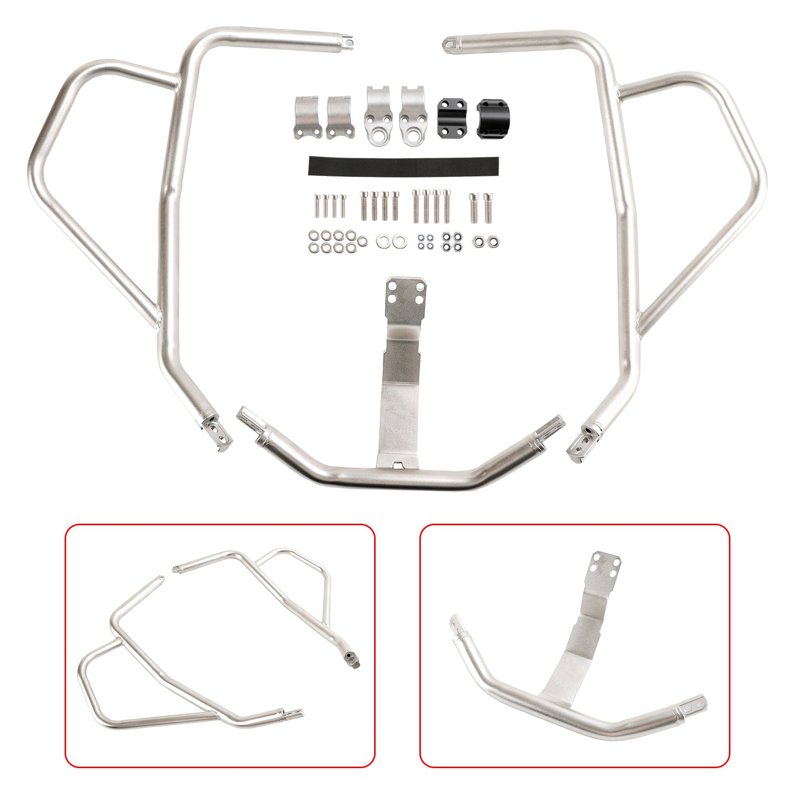 2022 Honda NT1100 NT 1100 Crash Bar Upper Engine Guard Steel Frame Silver