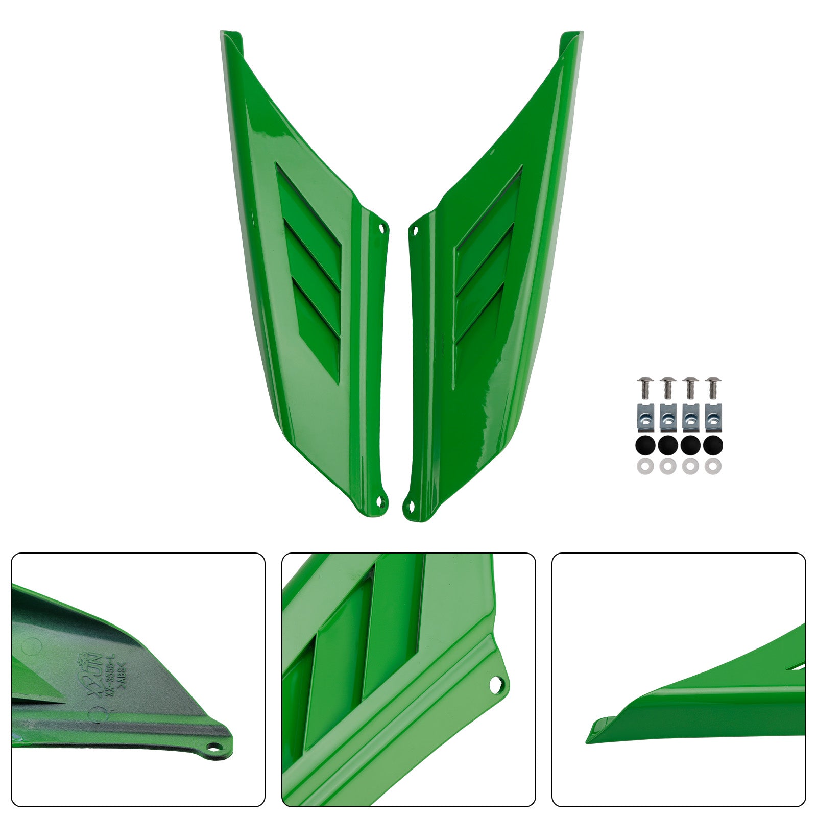 2023-2025 Kawasaki NINJA ZX-4R ZX-4RR Carénage d'aile arrière à aile fixe