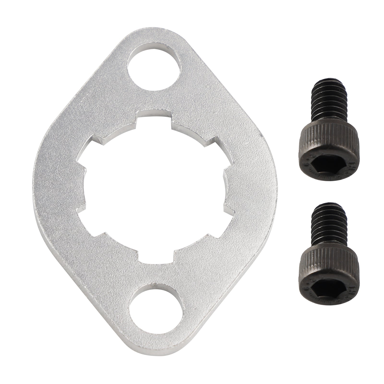 2016-2023 Polaris Outlaw 110 2WD Front Soprocket Staining Plate med skruvar