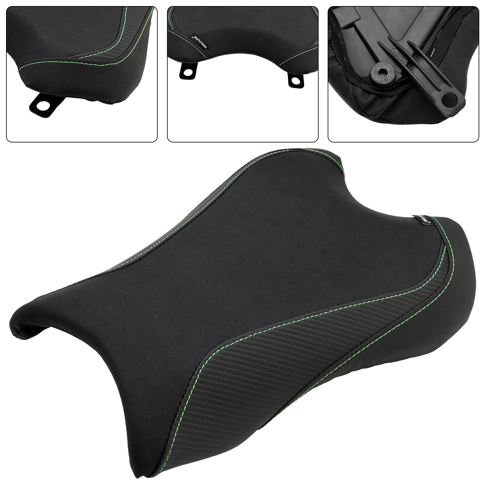 2021-2023 Kawasaki Zx-10R/Rr Coussin de conducteur de siège avant Raider en polyuréthane