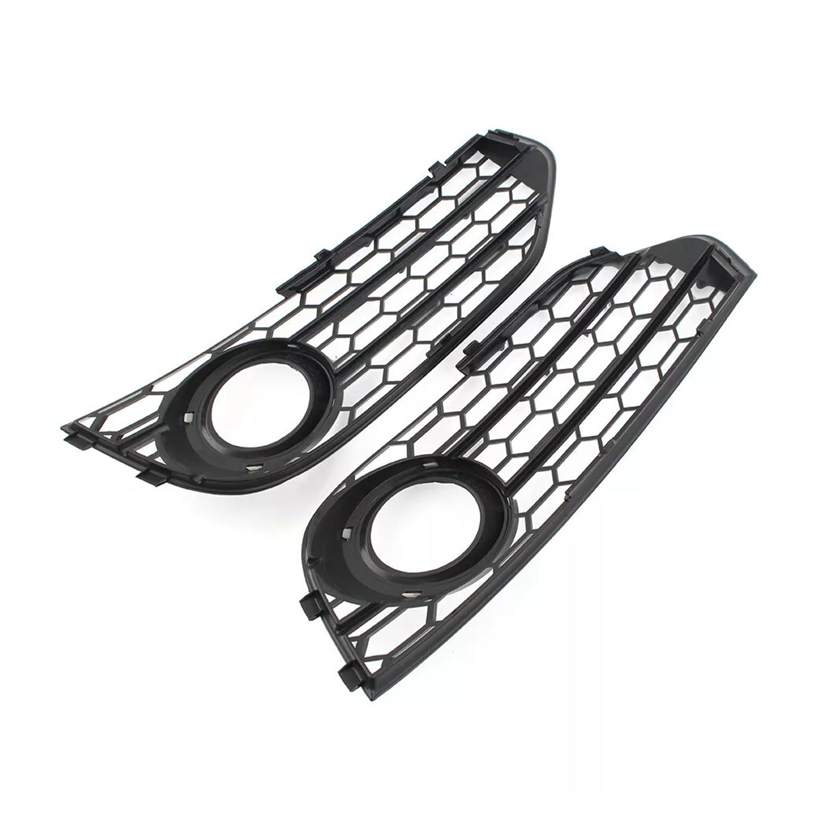 2010-2015 Audi A4 Allroad B8 voorbumper honingraat mistgrilleafdekking zwart