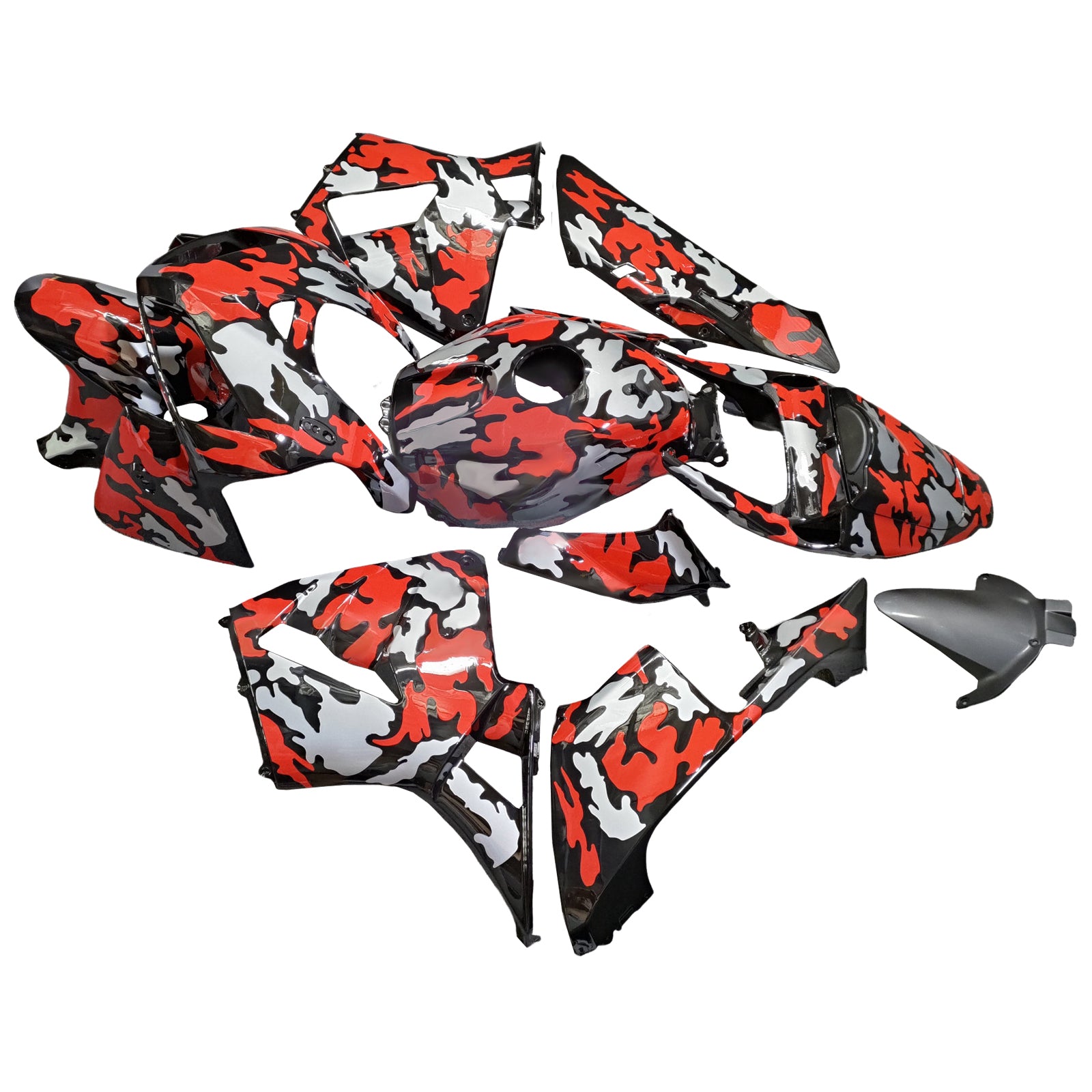 Injektionsmässa Kit Bodywork Plastic ABS för Honda CBR600RR 2005-2006 F5