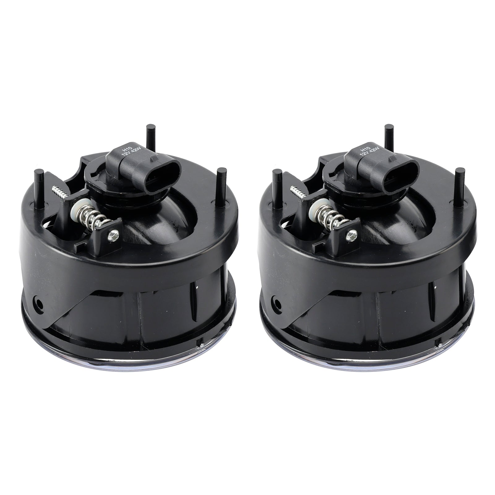 Pair Front Fog Light Lamps With Bulbs For Ford Expedition 2007-2014 Clear Lens